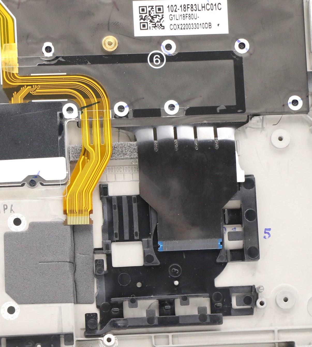 5M10Z27449 - Original Lenovo KnockOut-2 INTEL FRU MECH_ASM GX4A0_GRP_KBD_Bezel_ASM_US English_WLAN_Deep Black_Chicony