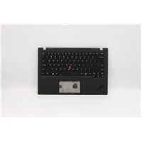 Lenovo ThinkPad X1 Carbon 8th Gen - (20U9, 20UA) Laptop C-cover with keyboard - 5M10Z27449