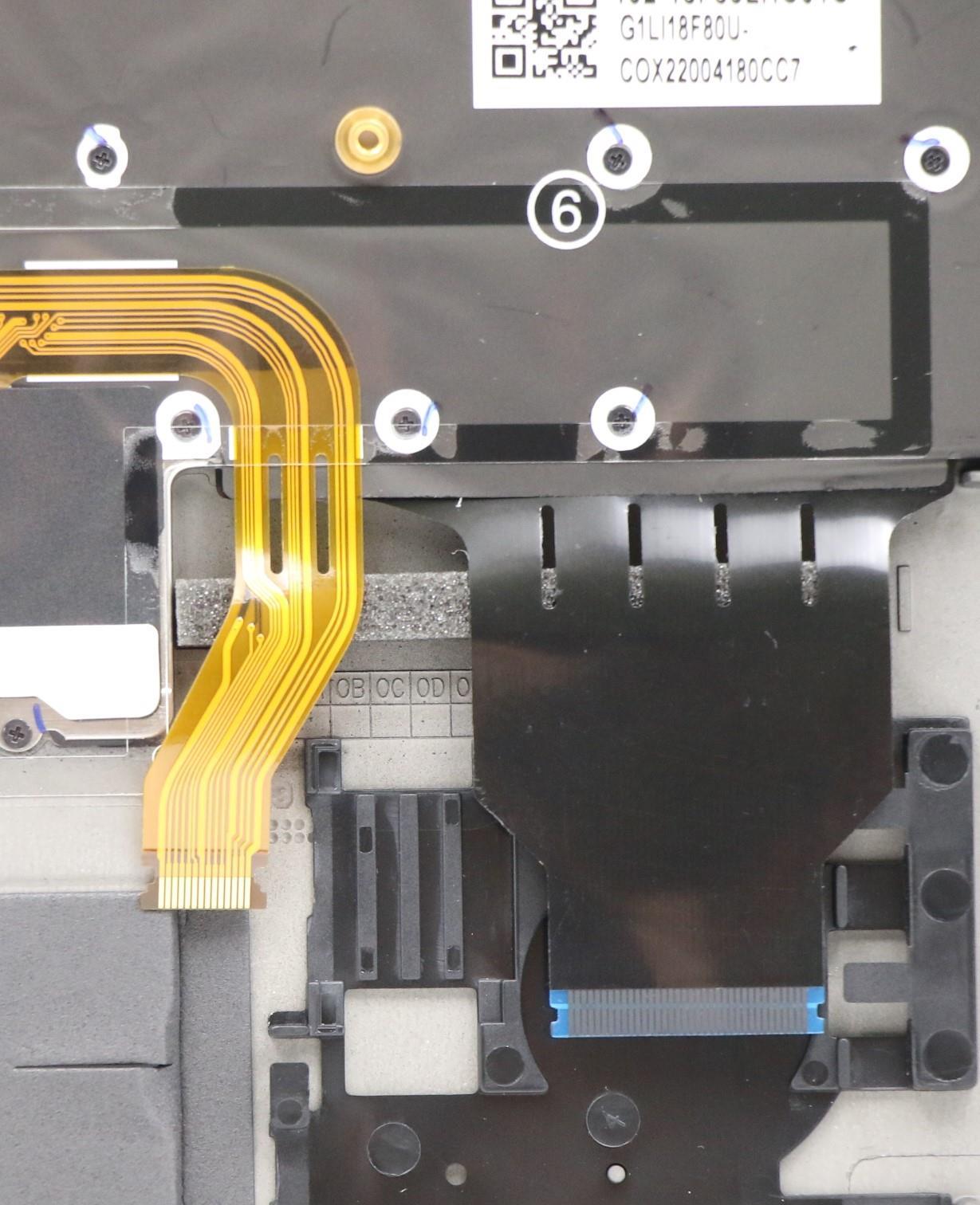 5M10Z27453 - Original Lenovo KnockOut-2 INTEL FRU MECH_ASM GX4A0_GRP_KBD_Bezel_ASM_US English International with a Euro symbol_WLAN_Deep Black_Chicony