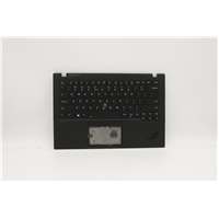Lenovo ThinkPad X1 Carbon 8th Gen - (20U9, 20UA) Laptop C-cover with keyboard - 5M10Z27454