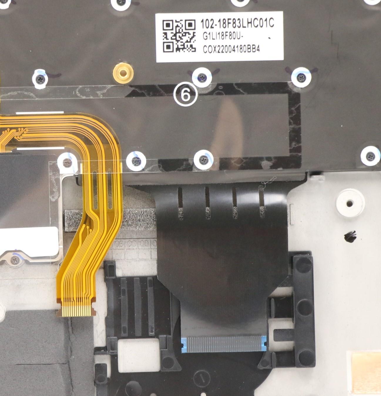 5M10Z27525 - Original Lenovo KnockOut-2 INTEL FRU MECH_ASM GX4A0_GRP_KBD_Bezel_ASM_US English International with a Euro symbol_WWAN_Deep Black_Chicony