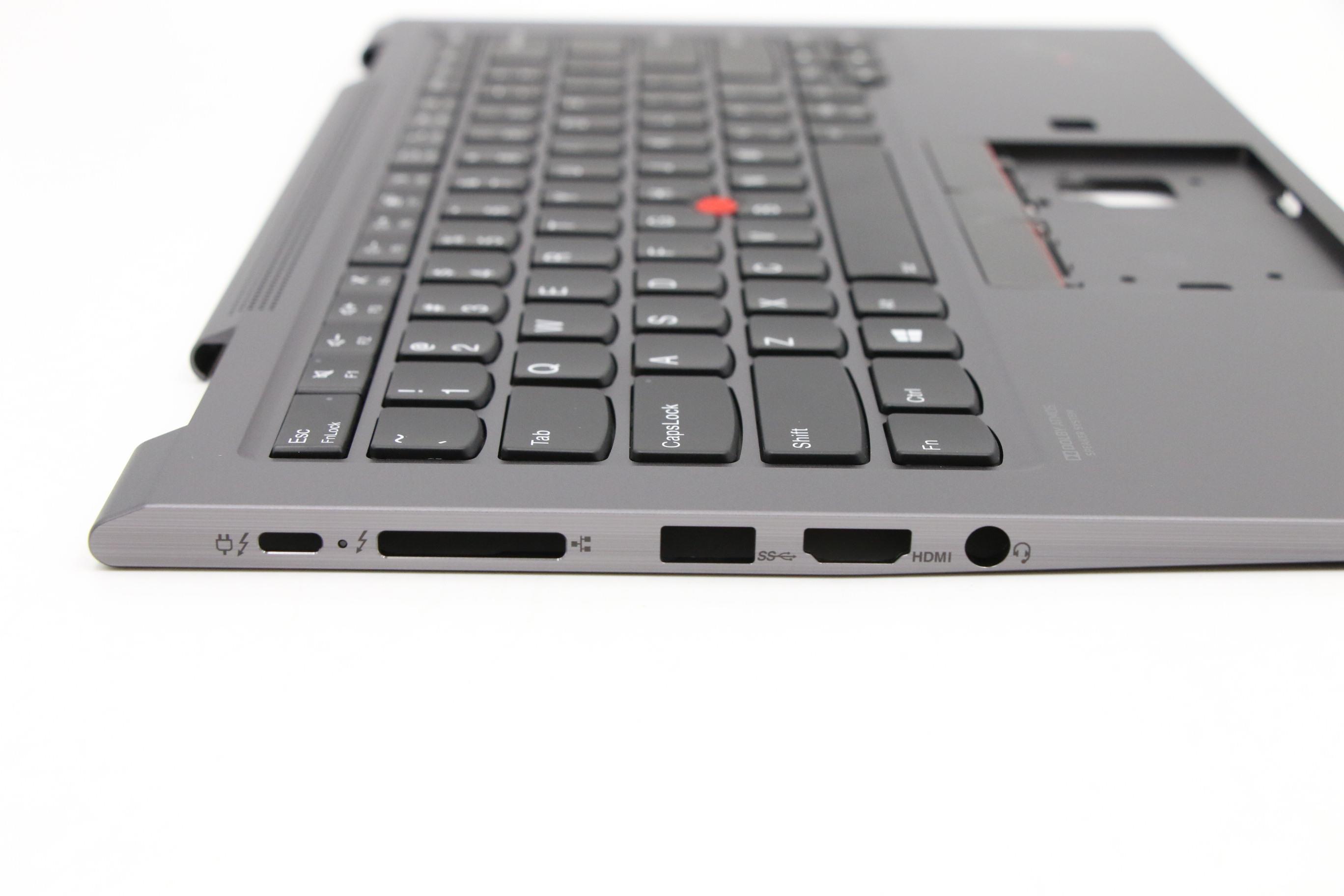 5M10Z37082 - Original Lenovo Ratchet-2 INTEL FRU MECH_ASM GYG50_GRP_KBD_Bezel_ASM_US English_WLAN_Iron Gray_Chicony