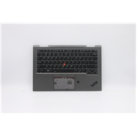 Genuine Lenovo Replacement Keyboard  5M10Z37158 X1 Yoga 5th Gen (Type 20UB 20UC) Laptop (ThinkPad)
