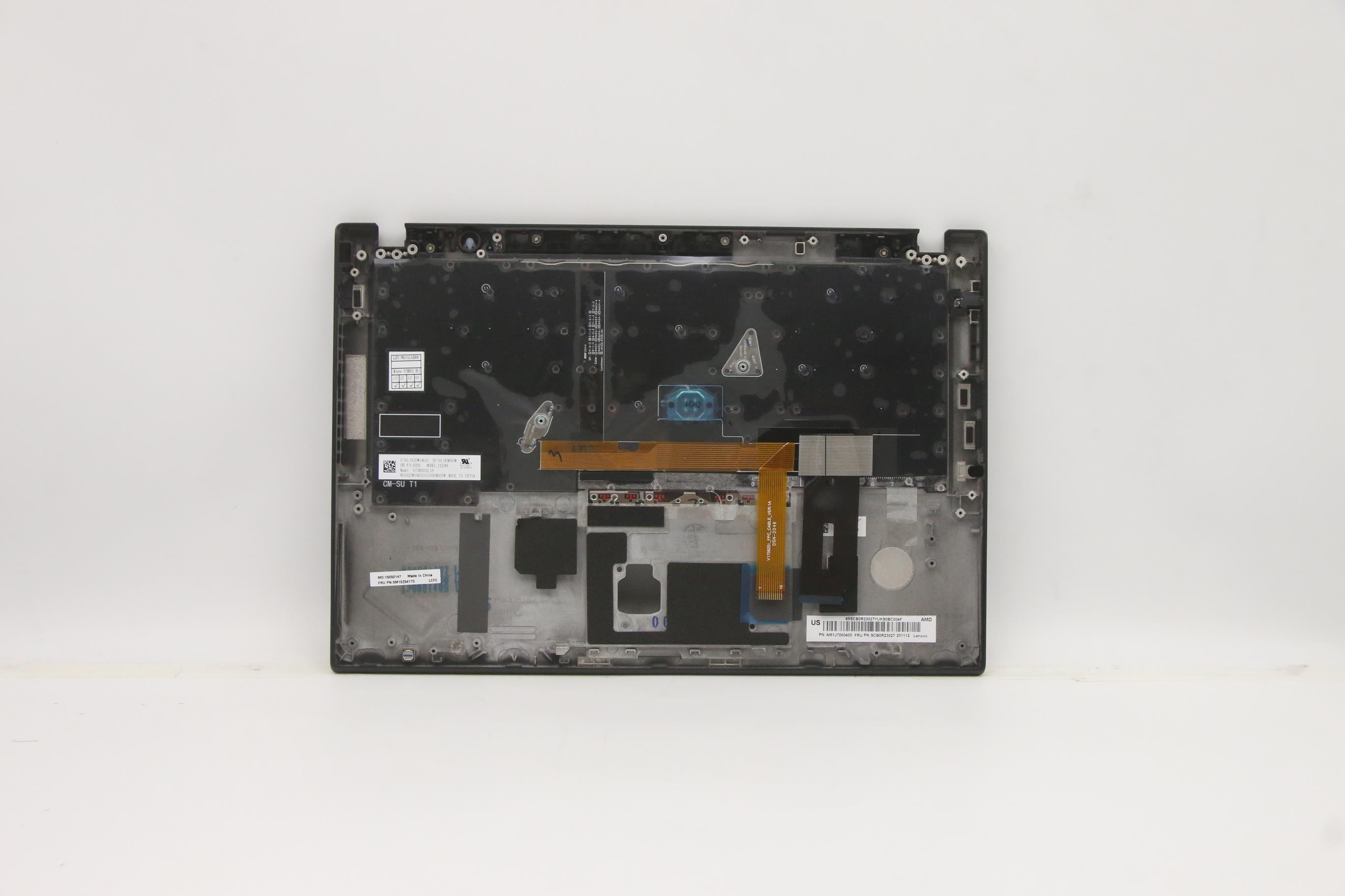 5M10Z54173 - Original Lenovo Jazz 2.0 AMD FRU MECH_ASM C-Cover ASM w/Backlit KBD ENG US (Sunrex)Black