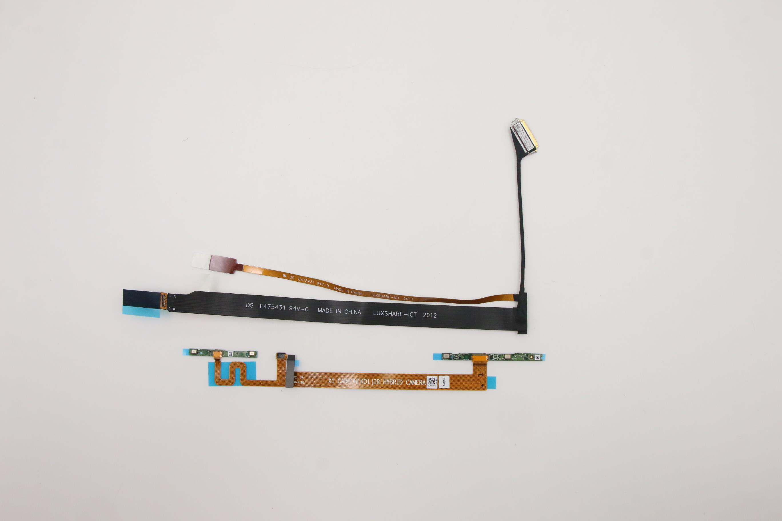 5M10Z54422 - Original Lenovo KnockOut-2 INTEL FRU MECH_ASM KO2_GRP_LCD Rear Cover_UHD_IR Mic_Small PCB_Woven_HDR_Deep Black