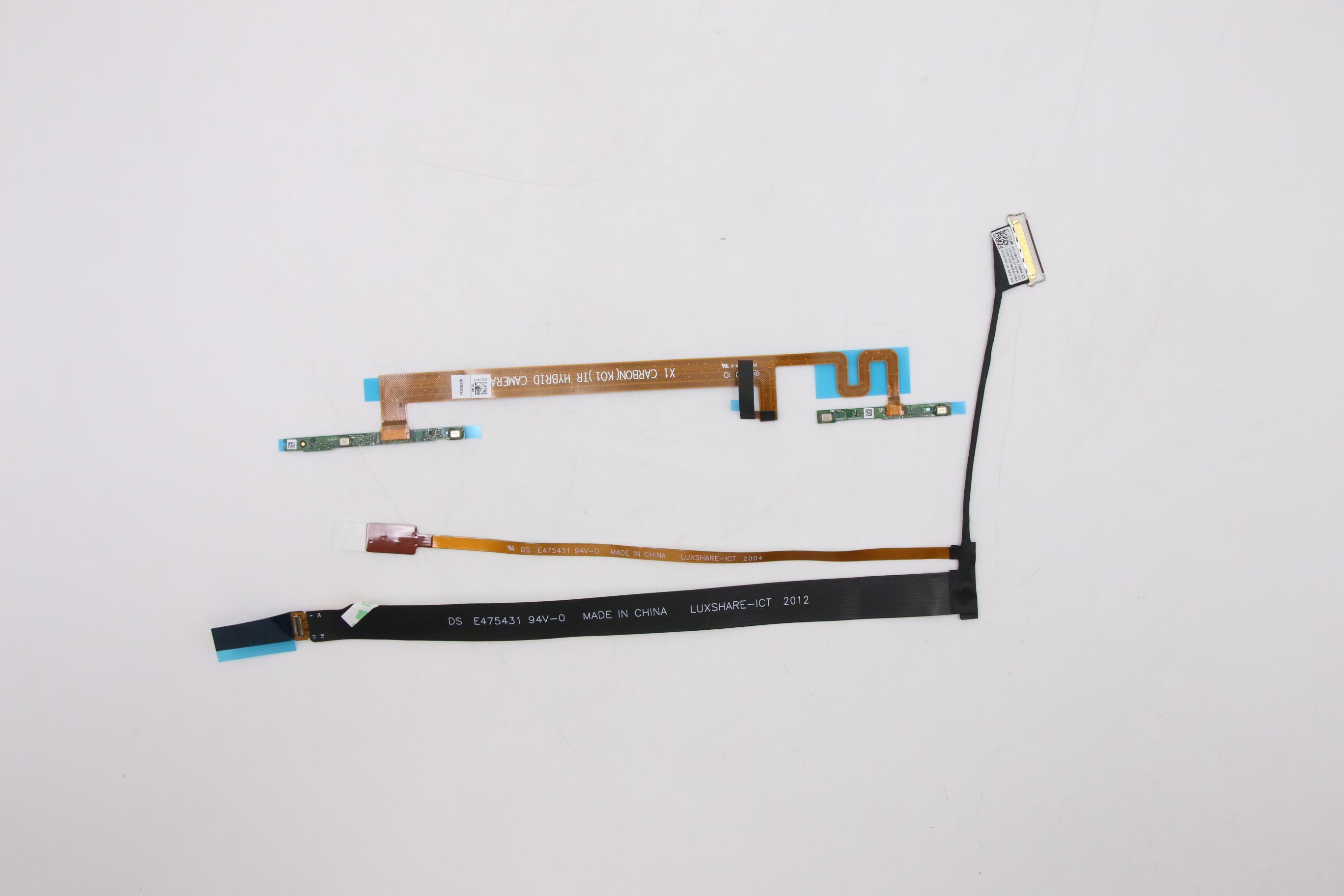 5M10Z54423 - Original Lenovo KnockOut-2 INTEL FRU MECH_ASM KO2_GRP_LCD Rear Cover_UHD_IR Mic_Small PCB_HDR_Deep Black