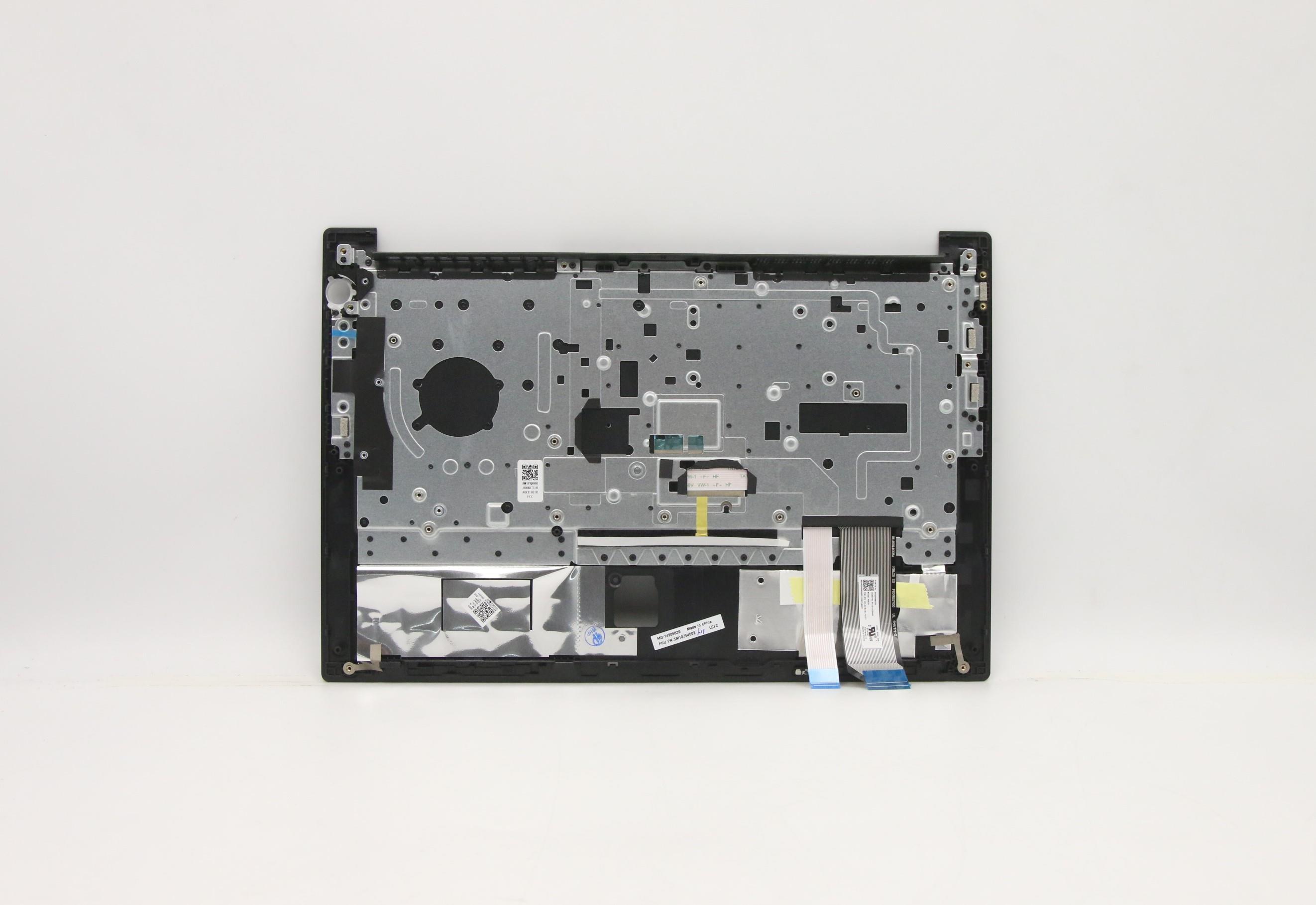 Lenovo Part  Original Lenovo Keyboard with Upper Cover (Palmrest), English, painting, Fingerprint, Black