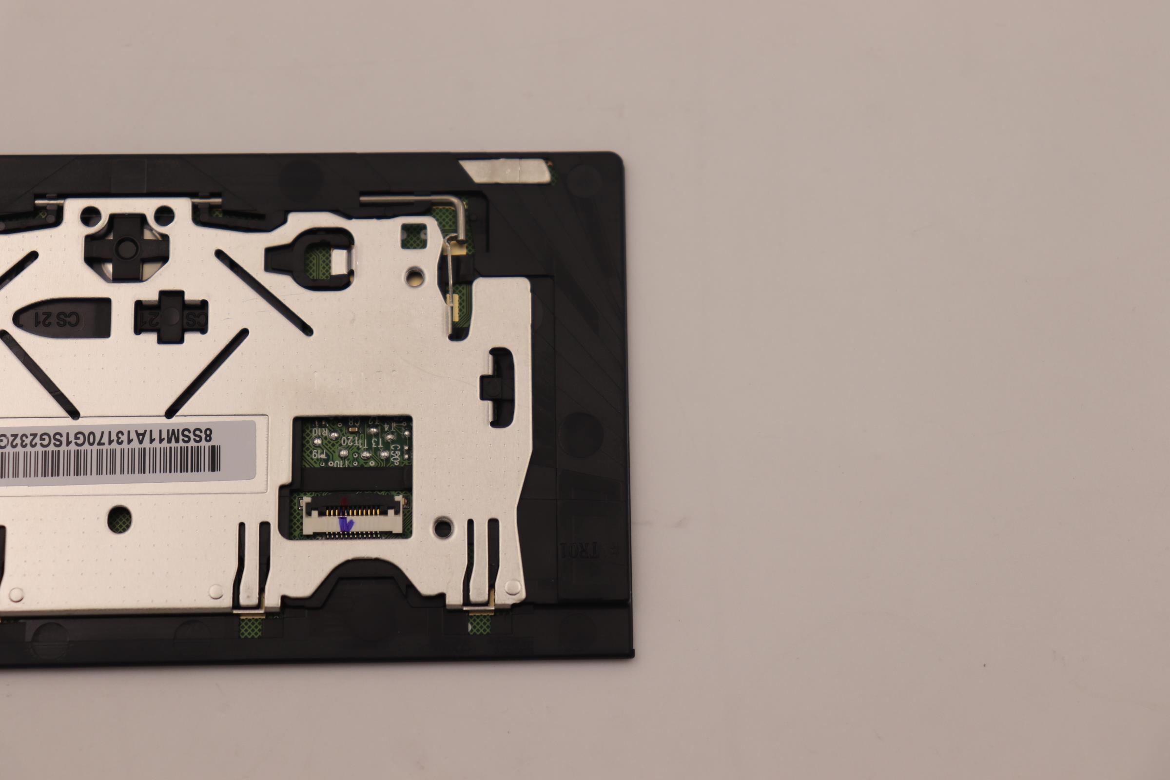 5M11A17768 - Original Lenovo FRU CS21 2BCP Extra Small Glass + Synaptics PCB, HHK Deep Black, SOVP&MP, Transimage