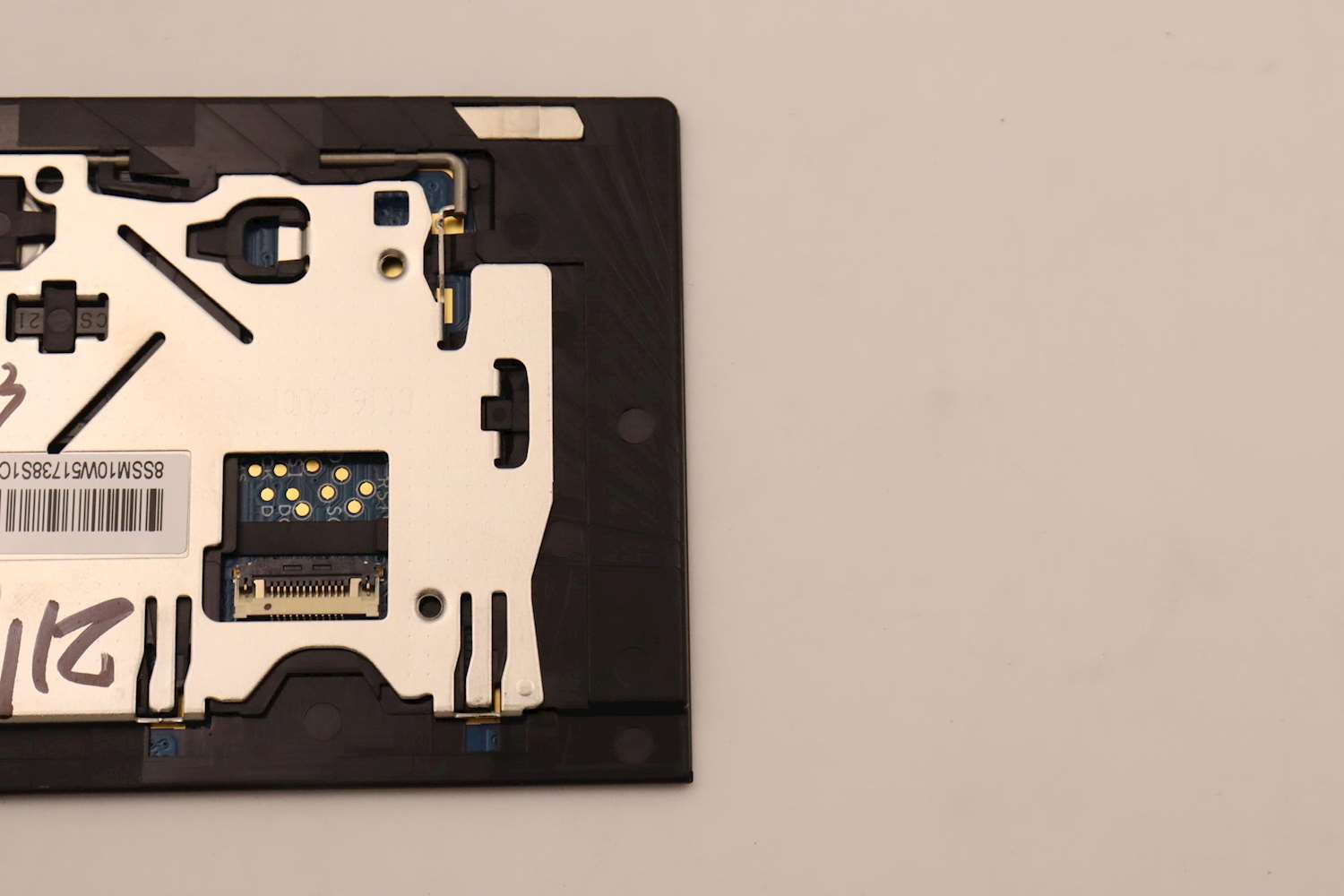 5M11A17770 - Original Lenovo FRU CS21 2BCP Extra Small Glass + Elan PCB, HHK Deep Black, SOVP&MP, Sunrex