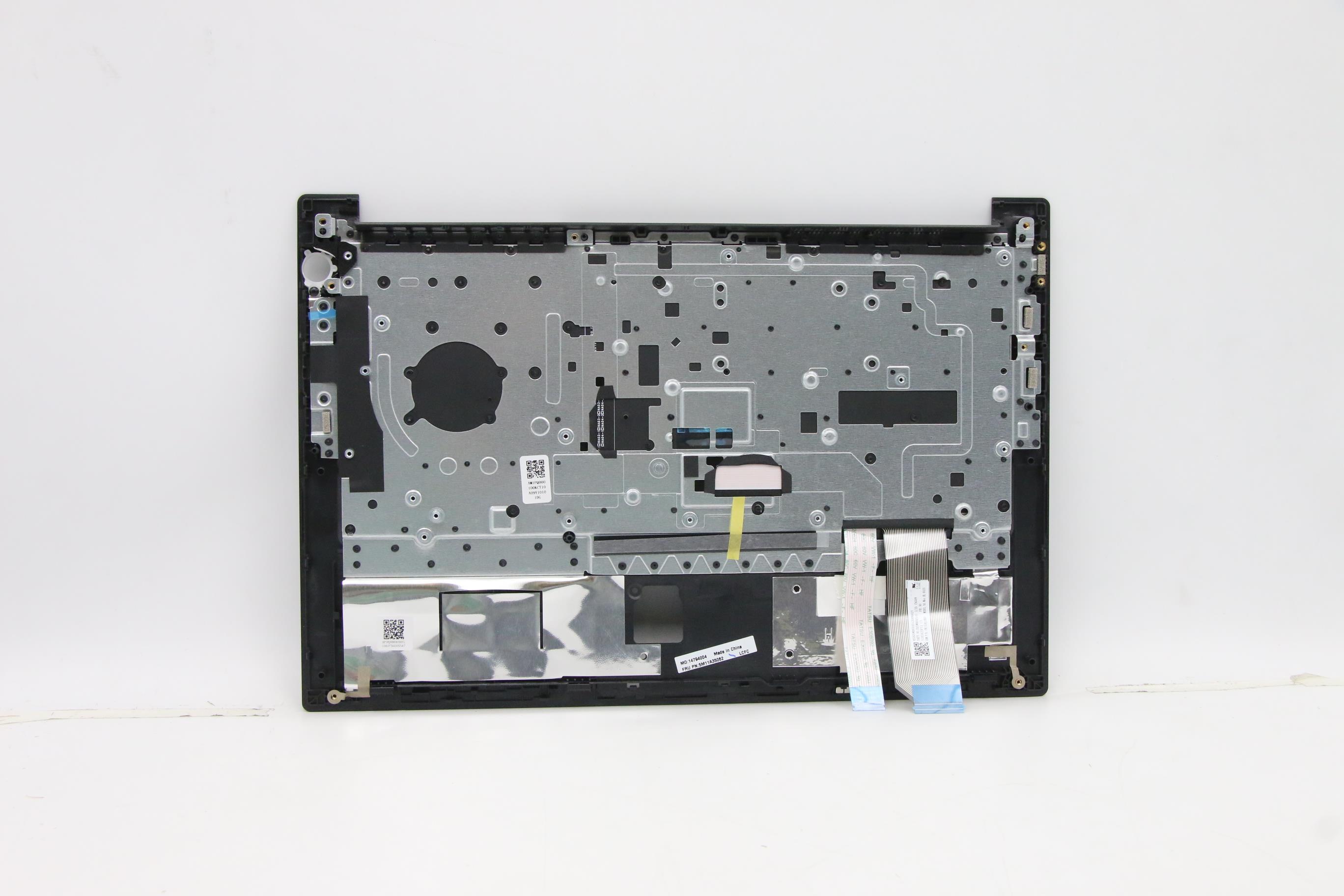Lenovo Part  Original Lenovo Keyboard with Upper Cover (Palmrest), English, Backlit painting, Fingerprint, Black