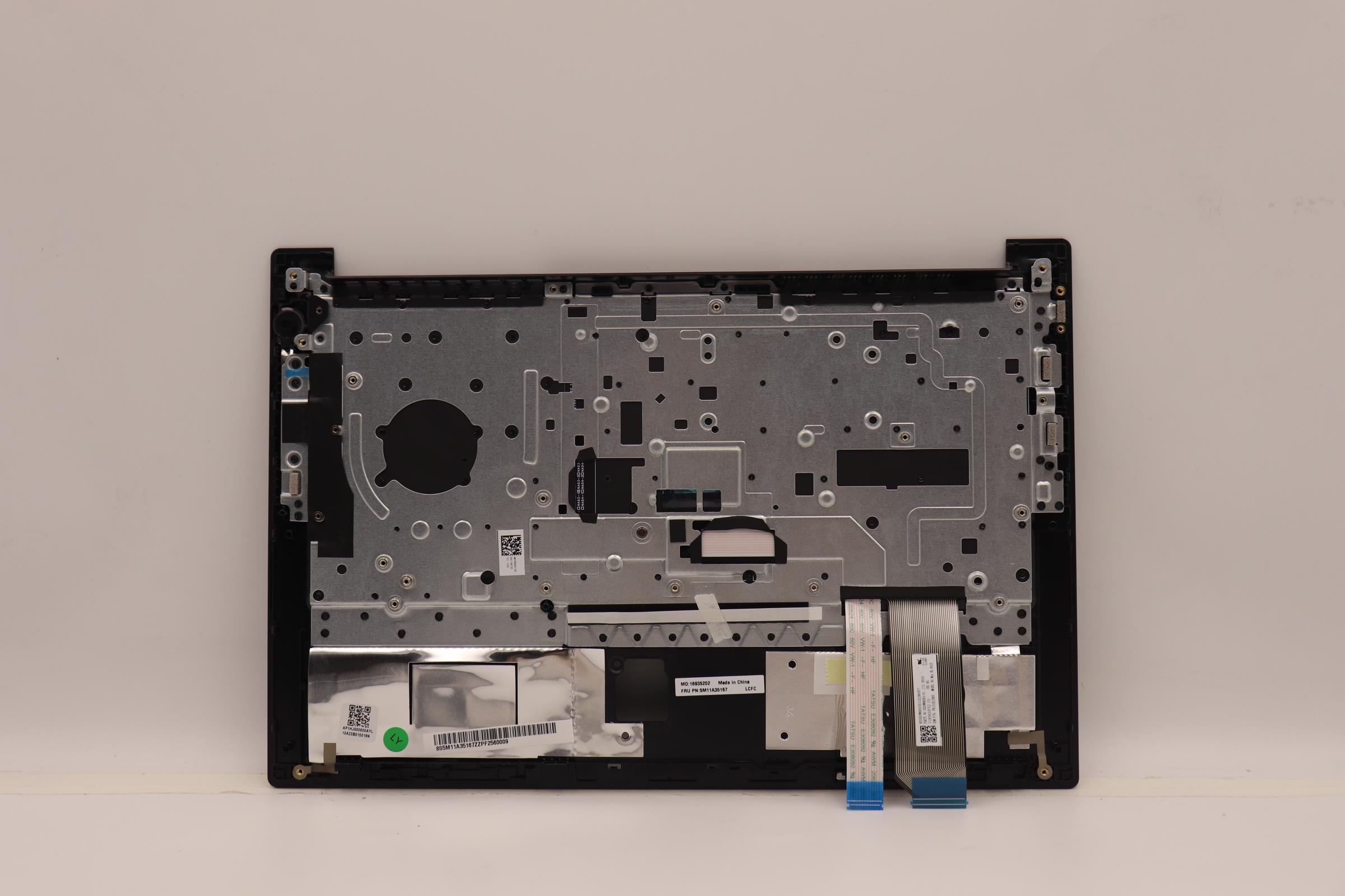 5M11A35167 - Original Lenovo Keyboard with Upper Cover (Palmrest), English, Backlight, (Sun) Tex, Black