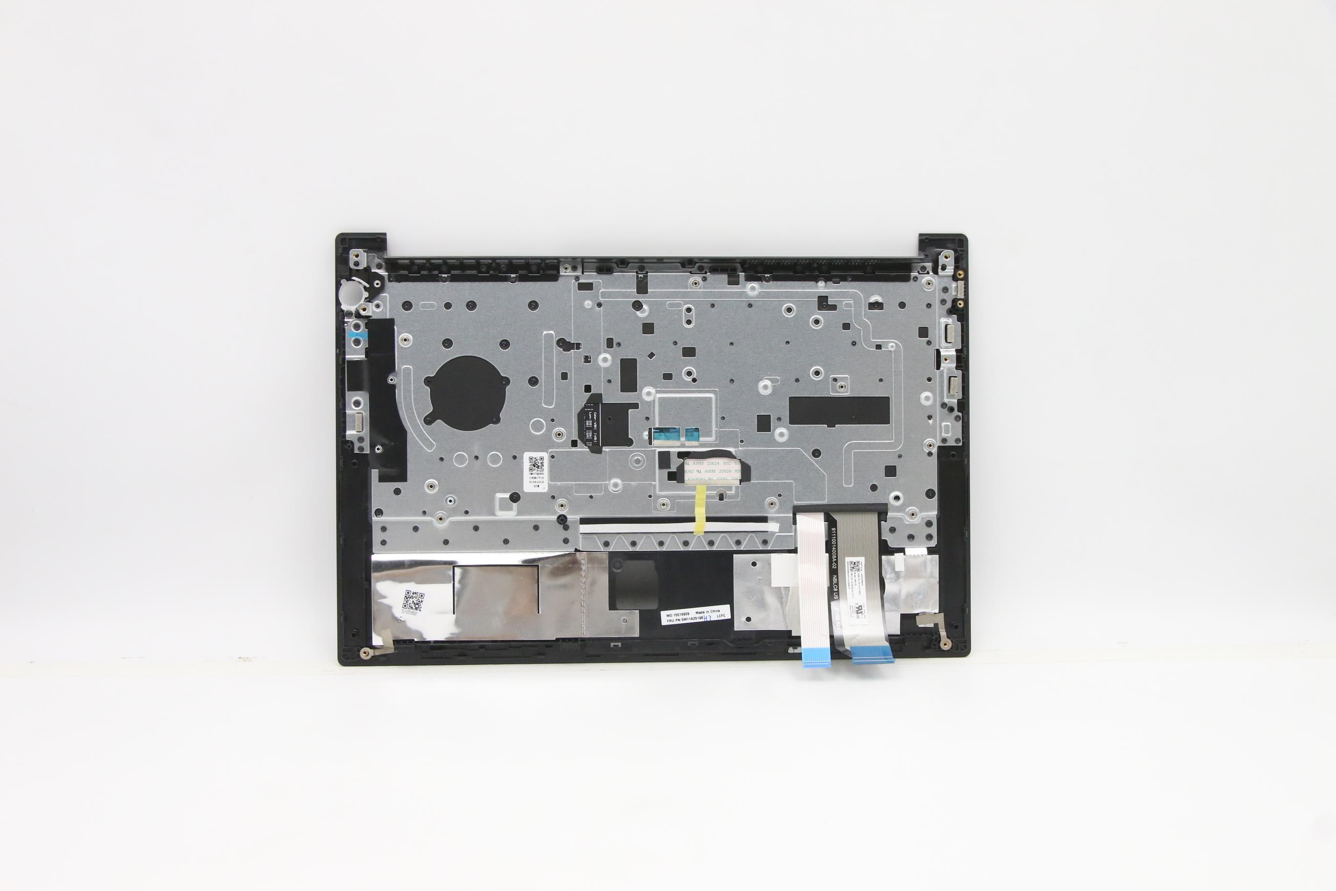Lenovo Part  Original Lenovo Keyboard with Upper Cover (Palmrest), English, Backlit texture, Fingerprint, Black