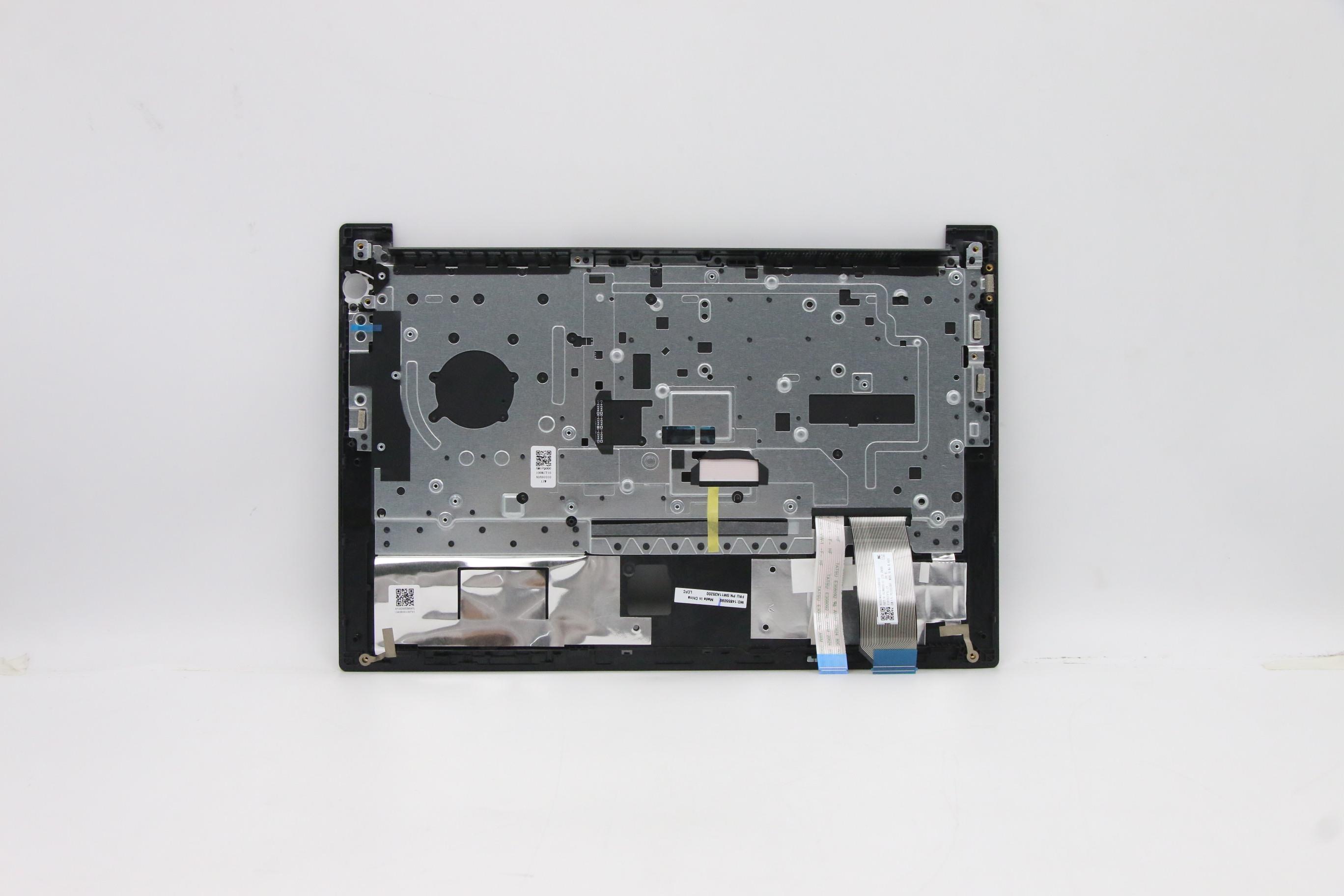 5M11A35200 - Original Lenovo Keyboard with Upper Cover (Palmrest), English, Backlit texture, Fingerprint, Black