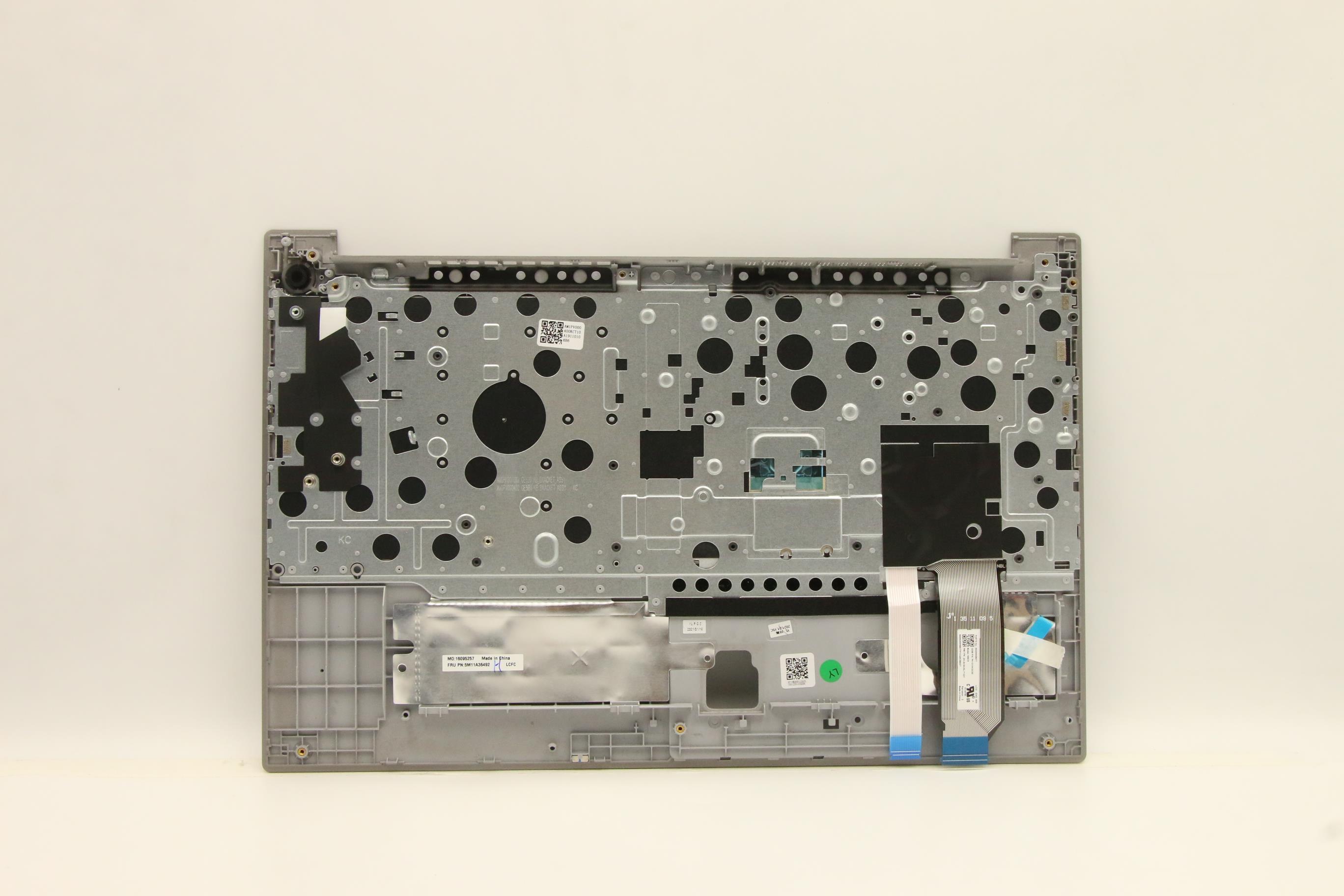 Lenovo Part  Original Lenovo Keyboard with Upper Cover (Palmrest), English, Painting, Silver