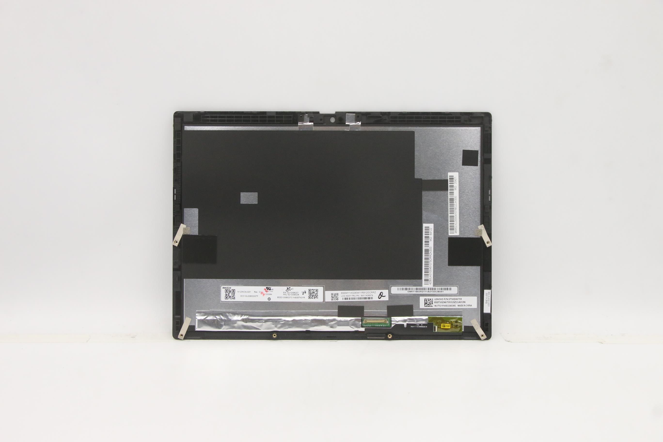 5M11A36978 - Original Lenovo Hera 1.0 INTEL FRU MECH_ASM Touch module assembly Mutto+INX_B152601W1