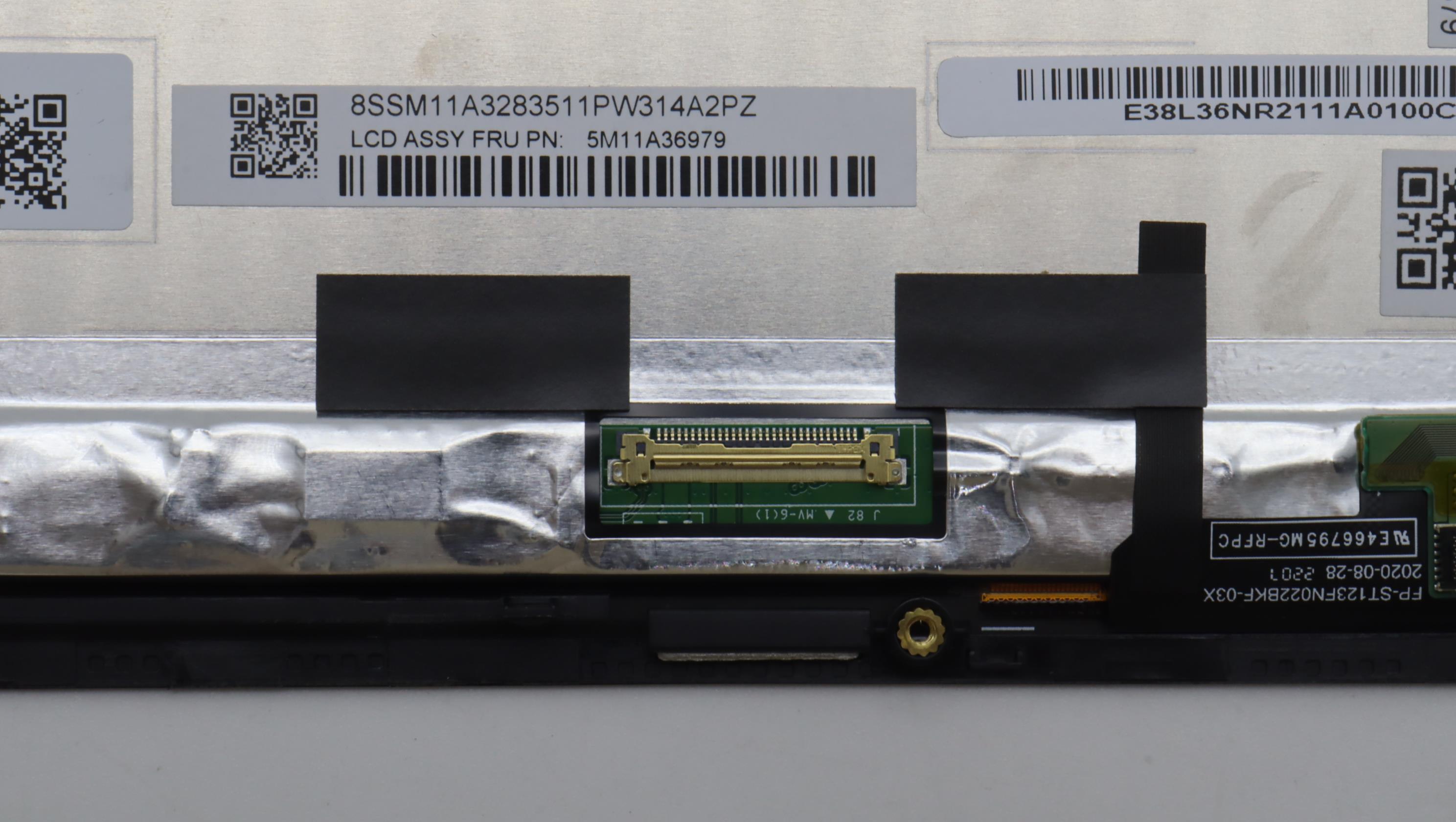 5M11A36979 - Original Lenovo Hera 1.0 INTEL FRU MECH_ASM Touch module assembly Laibao+INX_ST123FN022CKF