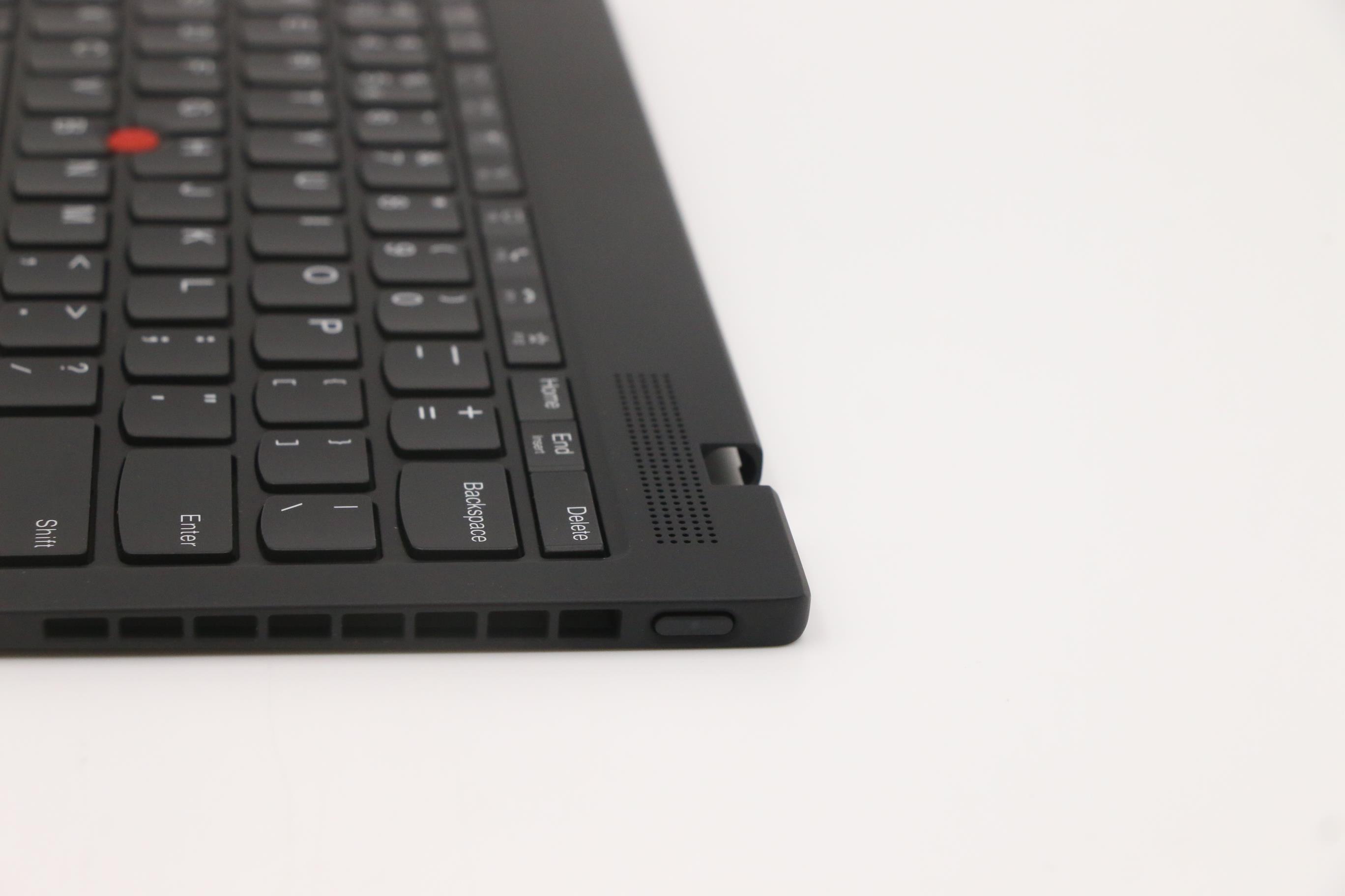 5M11B38355 - Original Lenovo Keyboard with Upper Cover (Palmrest), English, Euro, Black, WLAN