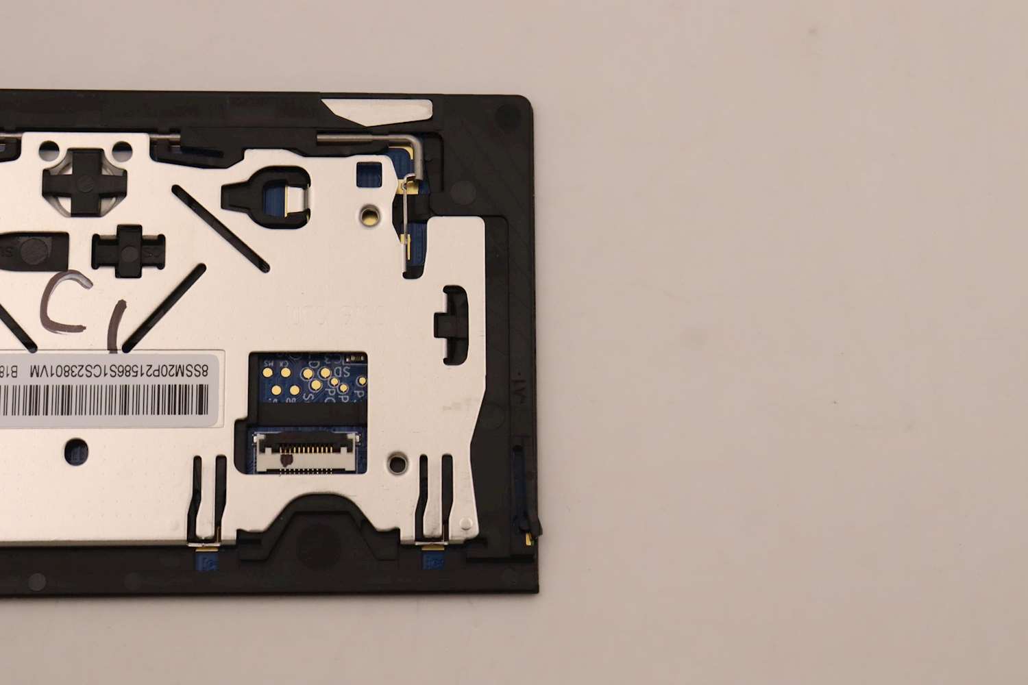 5M11B95862 - Original Lenovo FRU CS20 2bCP,Small,Mylar + Elan PCB, GS-Black, SOVP&MP, Sunrex