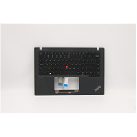 Lenovo ThinkPad T14s Gen 2 (20XF, 20XG) Laptop C-cover with keyboard - 5M11C48052