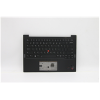 Lenovo ThinkPad X1 Carbon 9th Gen - (20XW, 20XX) Laptop C-cover with keyboard - 5M11C53309