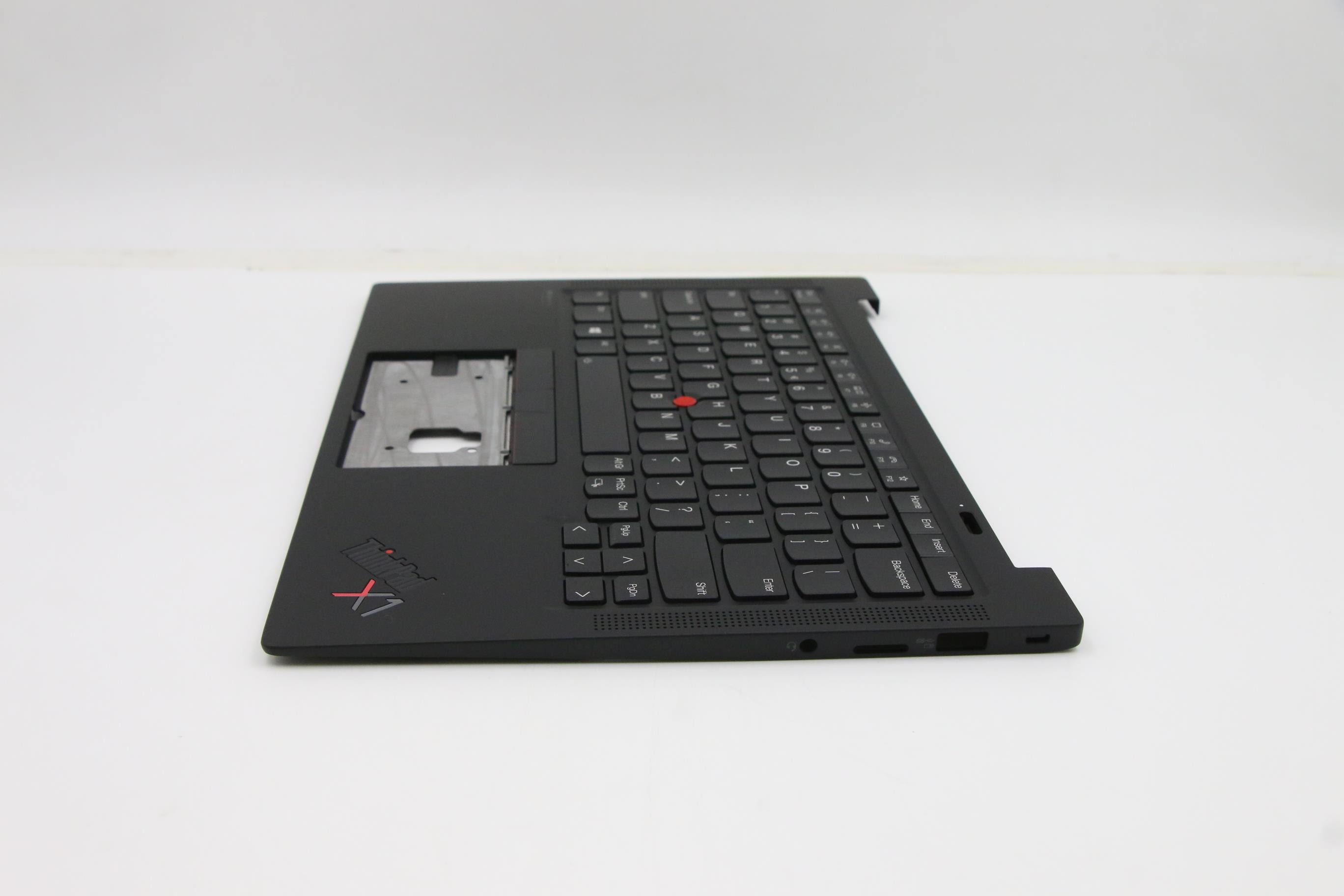 5M11C53345 - Original Lenovo Keyboard with Upper Cover (Palmrest), English, Euro, Deep Black, WWAN