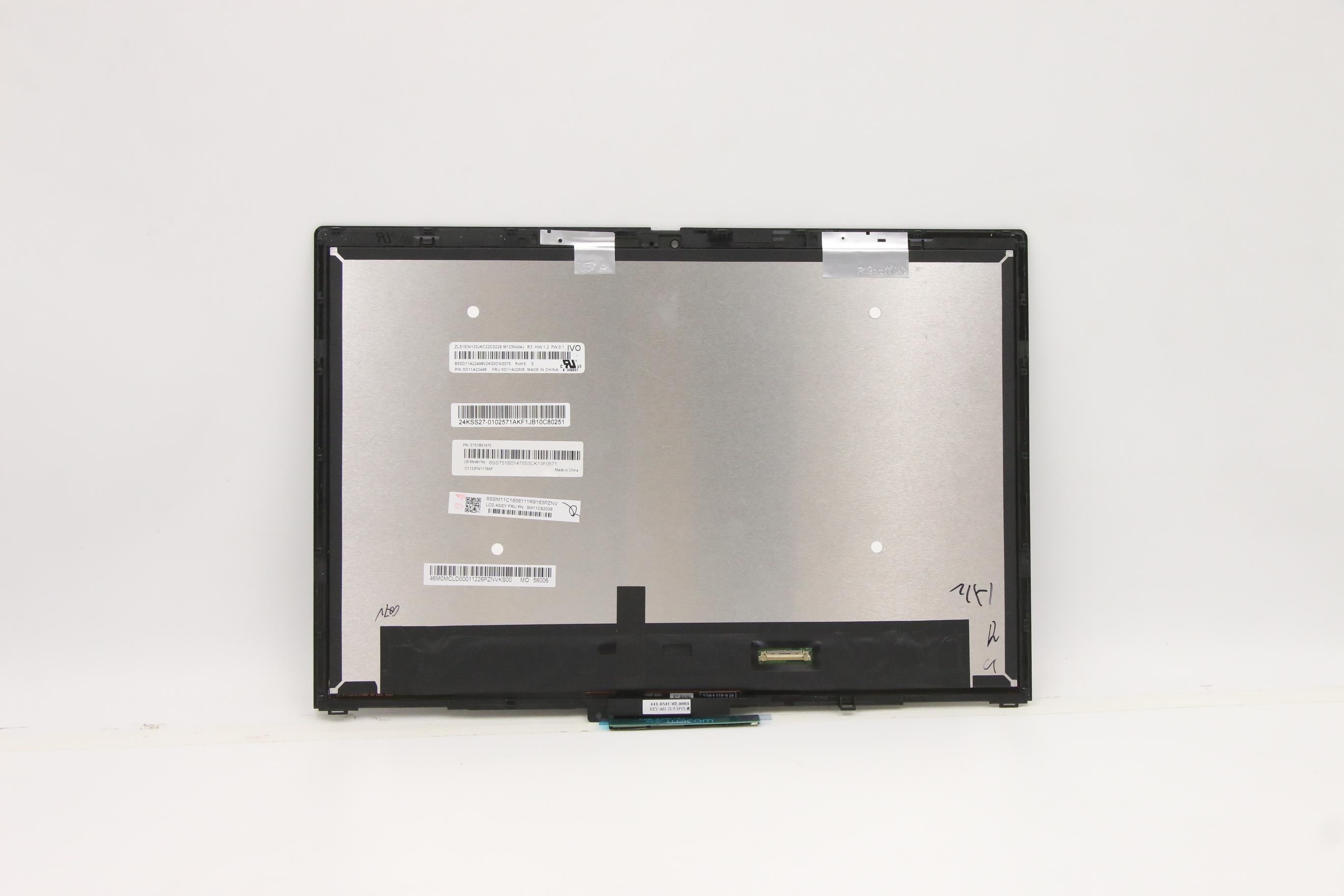 5M11C82036 - Original Lenovo Lynx-1 (20W8/20W9) FRU TP WUXGA LBO+IVO AR ASM