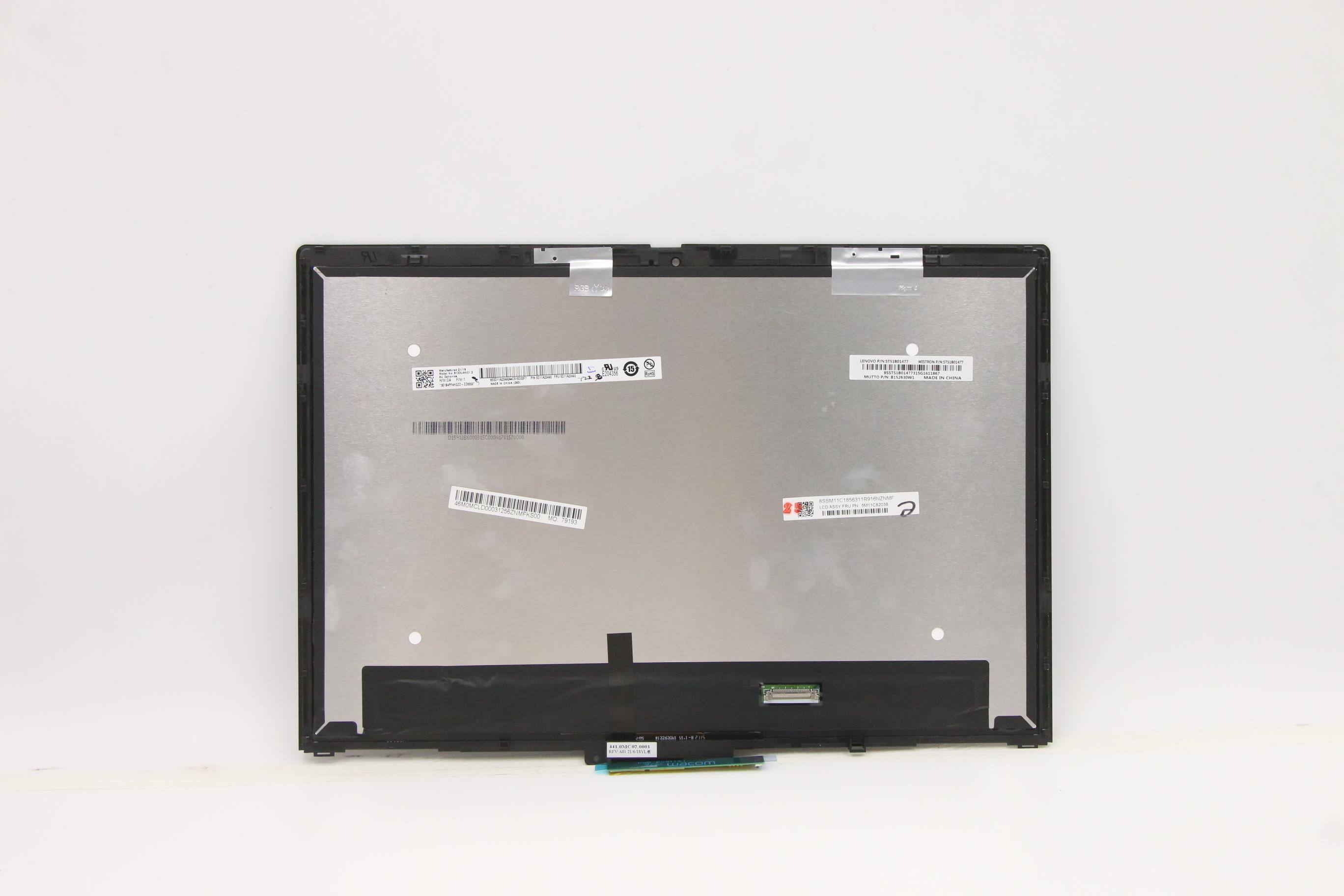 5M11C82038 - Original Lenovo LCD Module 13.3", WUXGA, Touch, Anti-reflection, Anti-Smudge, IPS, 300nit, 100%sRGB