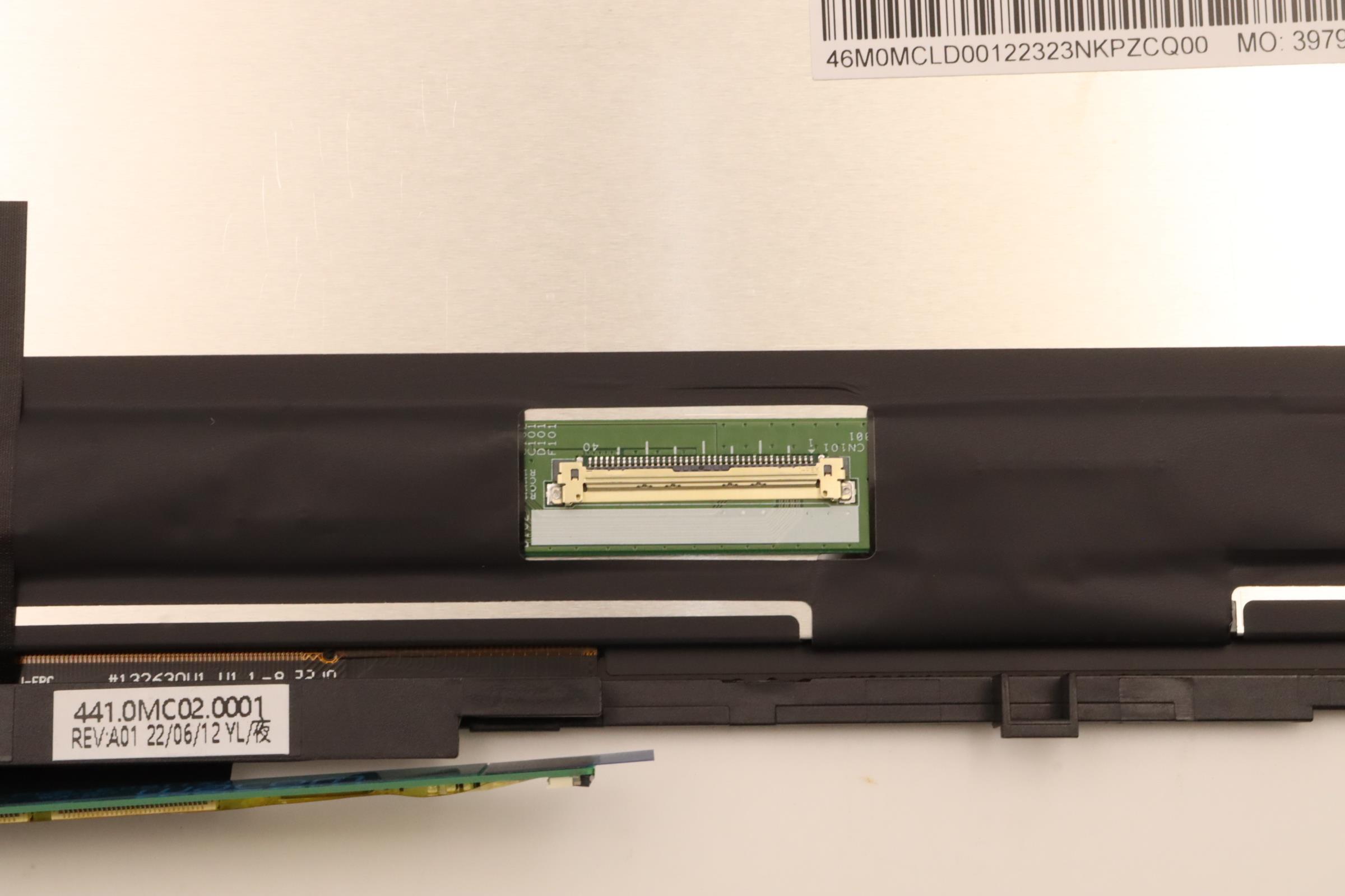 5M11C82044 - Original Lenovo LCD Assembly, 13.3", WQXGA TP MUT+CSO IR AR ASM