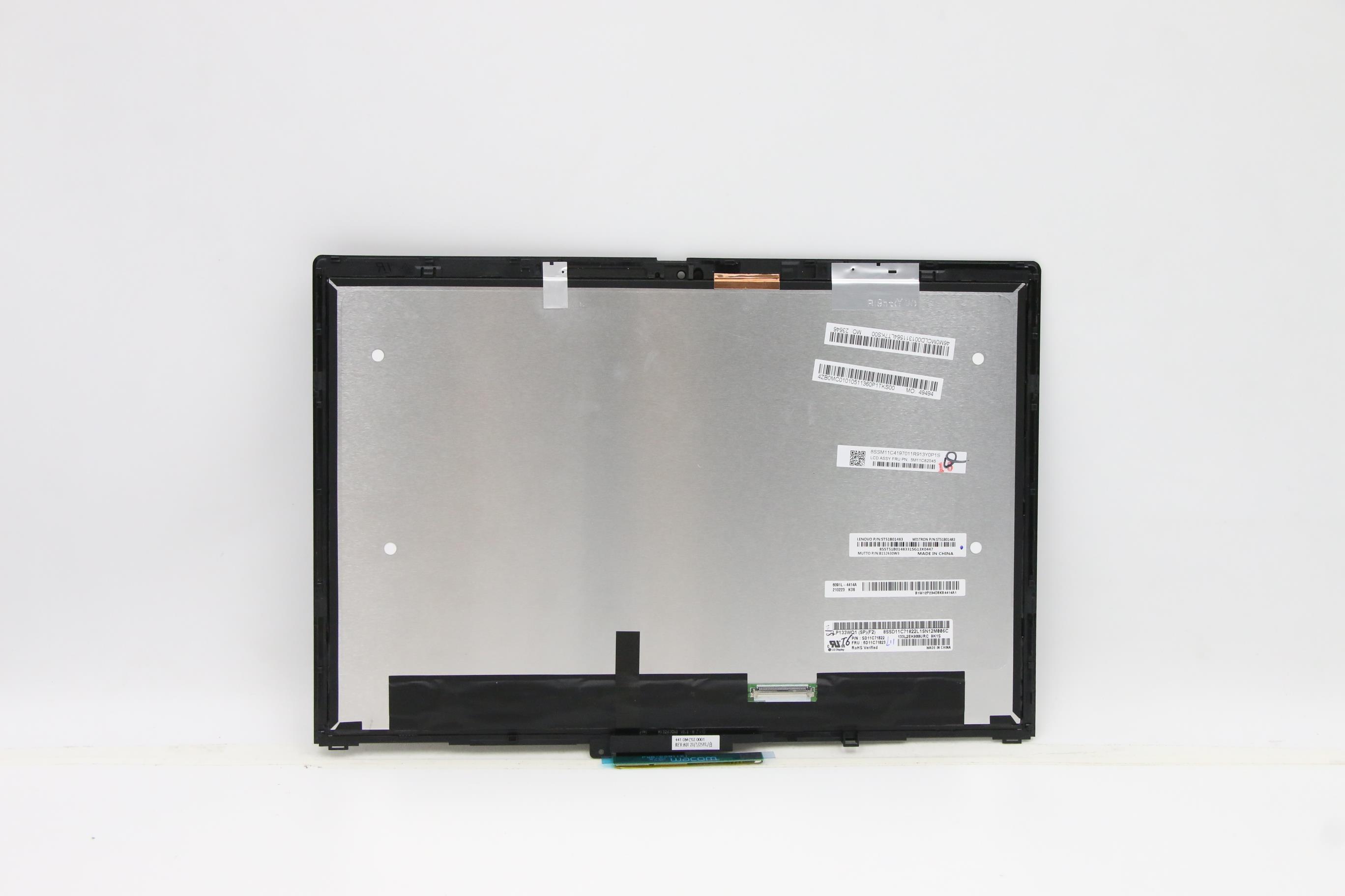 5M11C82045 - Original Lenovo LCD Module,13.3",WQXGA,Touch,Anti-reflection,Anti-Smudge,IPS,400nit