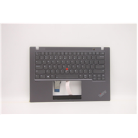 Lenovo ThinkPad T14s Gen 2 (20XF, 20XG) Laptop C-cover with keyboard - 5M11C85538