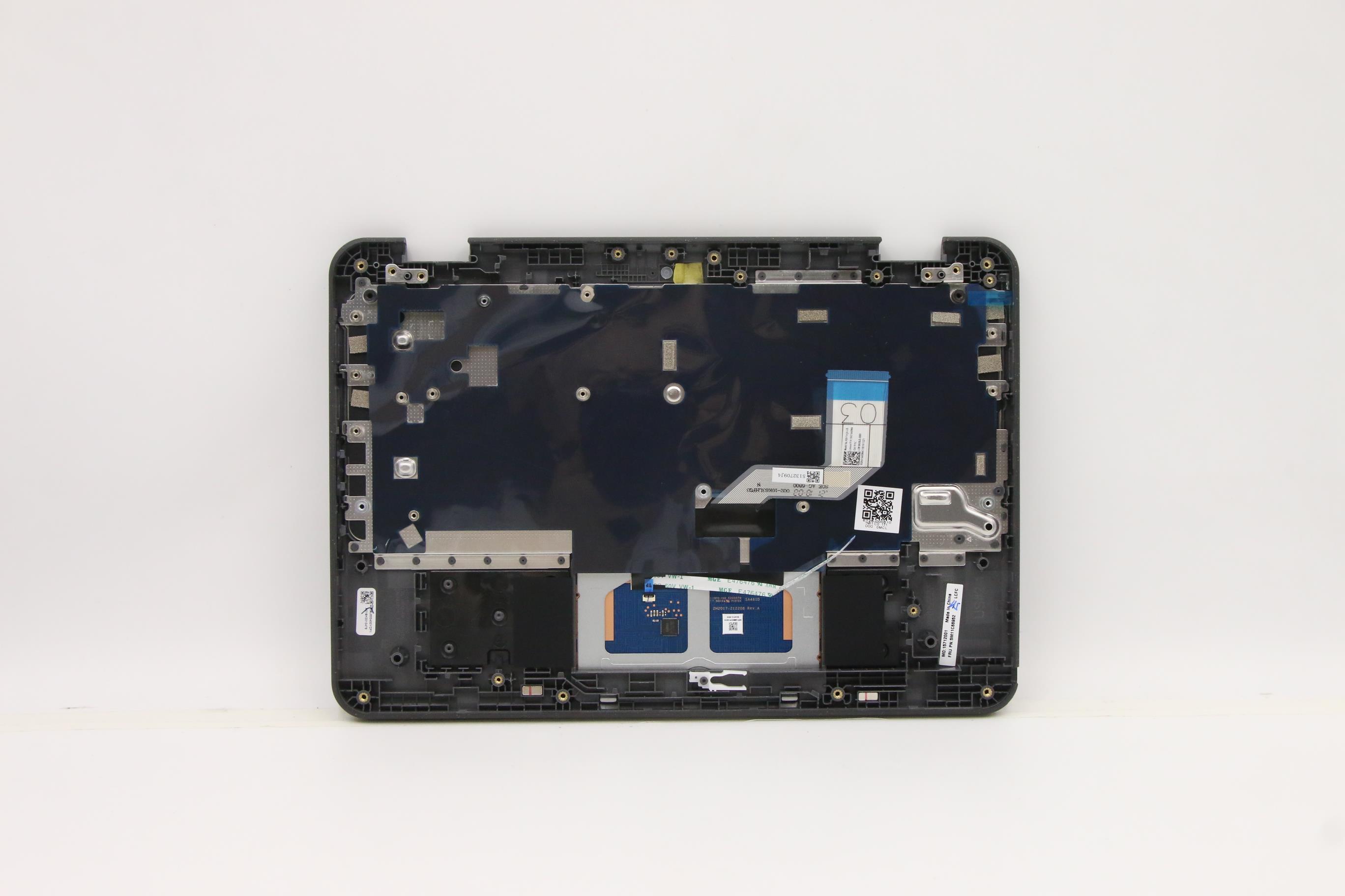 5M11C88952 - Original Lenovo Keyboard with Upper Cover (Palmrest), English, Black, Non_Backlight