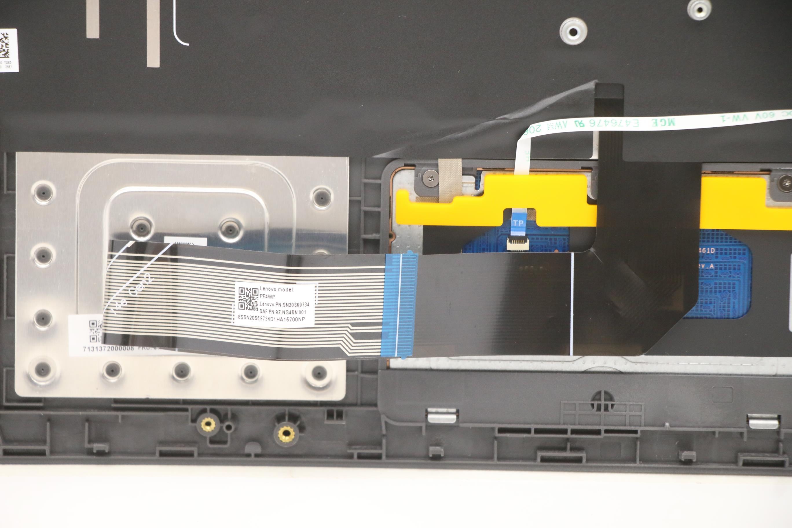 5M11C89153 - Original Lenovo Keyboard with Upper Cover (Palmrest), English, Non_Backlight, Touchpad