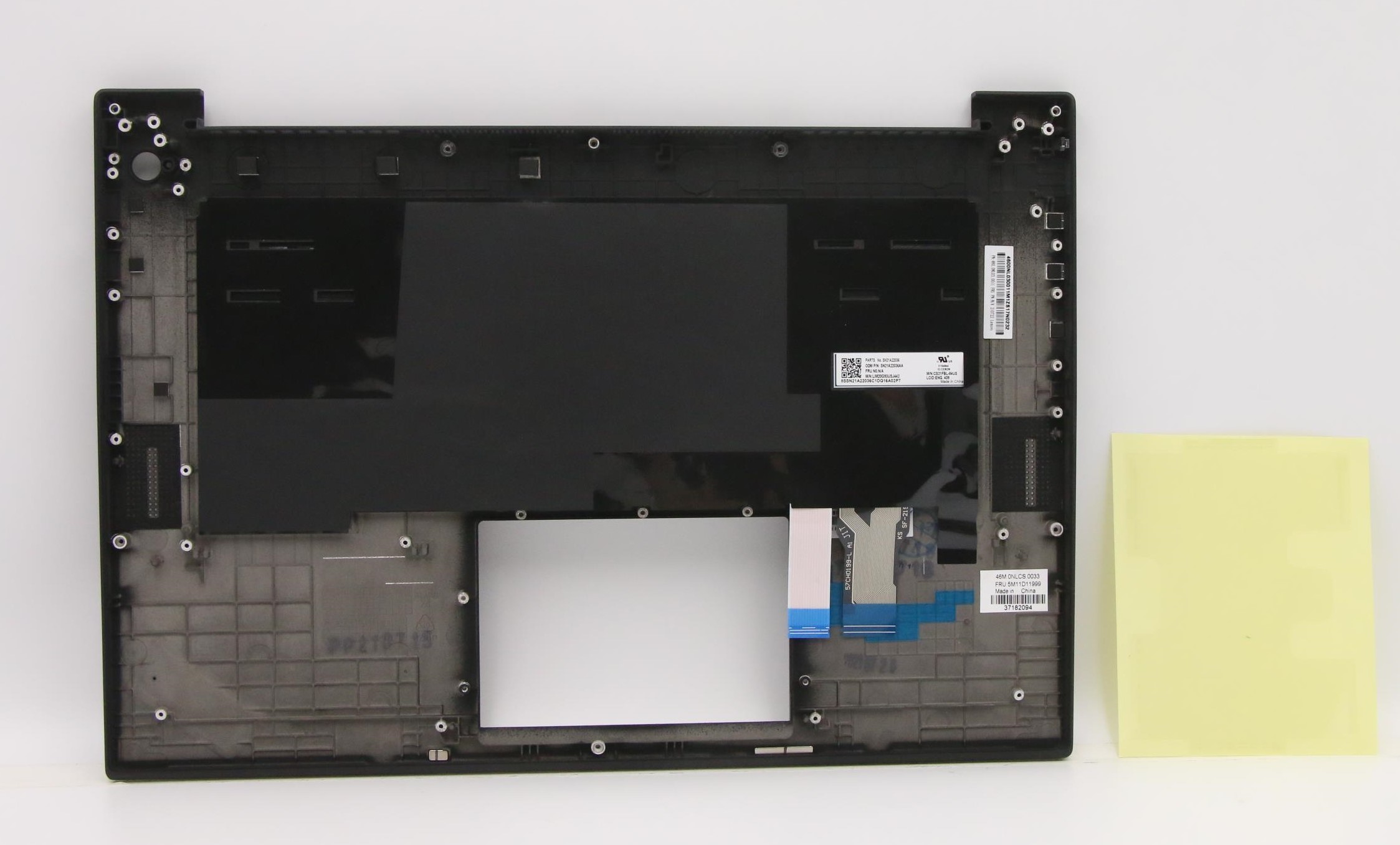 5M11D11999 - Original Lenovo Keyboard with Upper Cover (Palmrest), English, Backlight, No WWAN