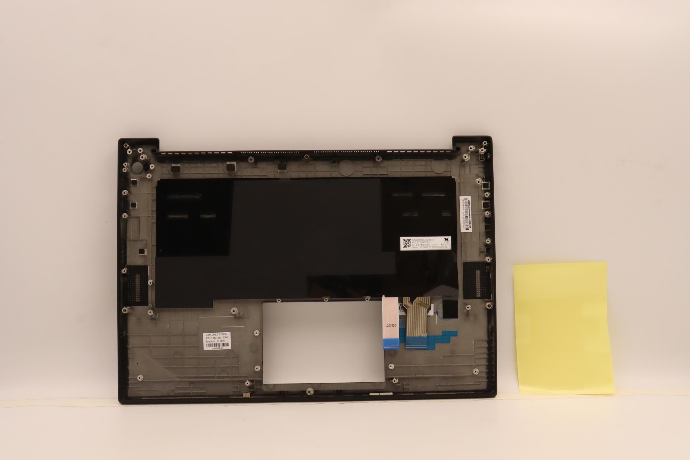 5M11D12002 - Original Lenovo Keyboard with Upper Cover (Palmrest), Backlit, English, with FingerPrintReader and No WWAN
