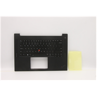 Lenovo ThinkPad X1 Extreme Gen 5 (21DE, 21DF) Laptop C-cover with keyboard - 5M11D12007