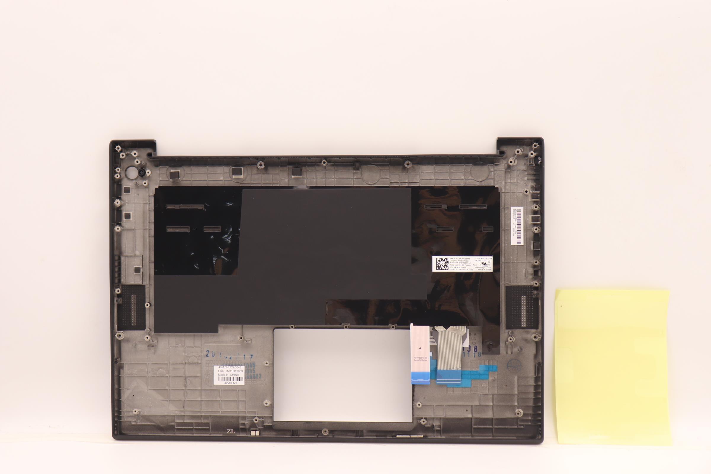 5M11D12009 - Original Lenovo Cheetah-1 (P-1:20Y3/20Y4) (X1 Extreme:20Y5/20Y6) Transimage Backlit Keyboard US English International with a Euro symbol with FingerPrintReader and No WWAN C-cover