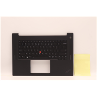 Lenovo X1 Extreme Gen 5 (21DE, 21DF) Laptop (ThinkPad) C-cover with keyboard - 5M11D12009
