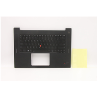 Lenovo ThinkPad X1 Extreme 4th Gen (20Y5,20Y6) Laptop C-cover with keyboard - 5M11D12148