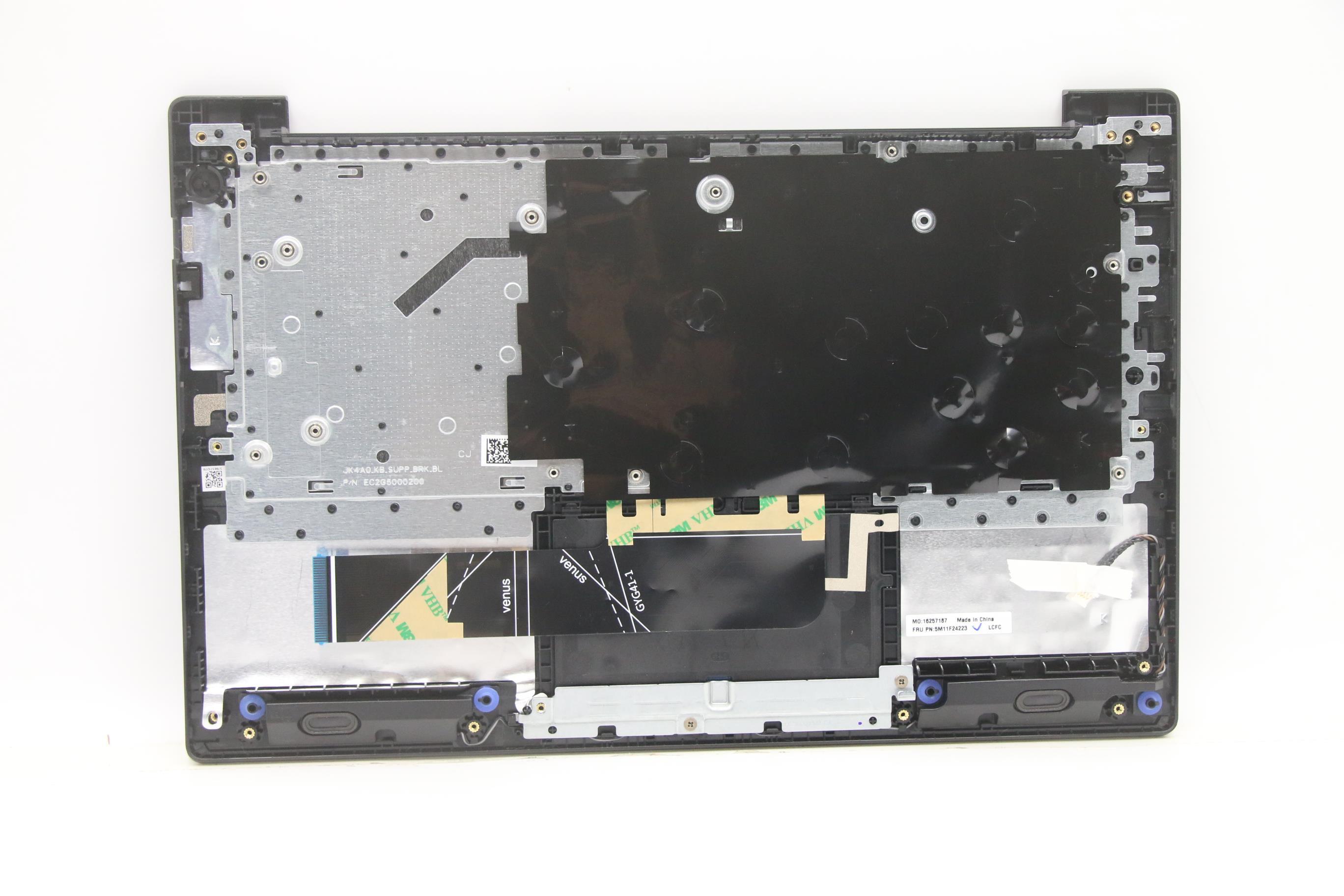 5M11F24223 - Original Lenovo Keyboard with Upper Cover (Palmrest), English, WFC, Black