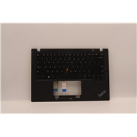 Lenovo ThinkPad T14s Gen 2 (20XF, 20XG) Laptop C-cover with keyboard - 5M11F25054