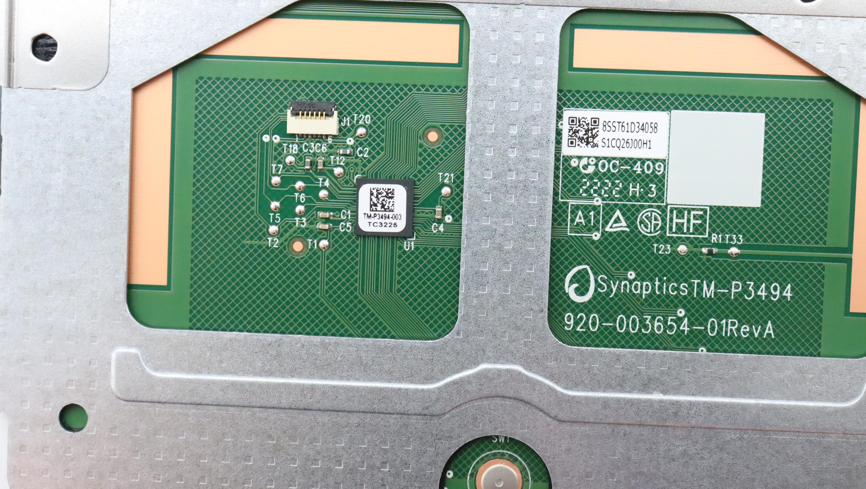 5M11F25584 - Original Lenovo MECH_ASM TM-P3494-002mylar PTP Synaptics