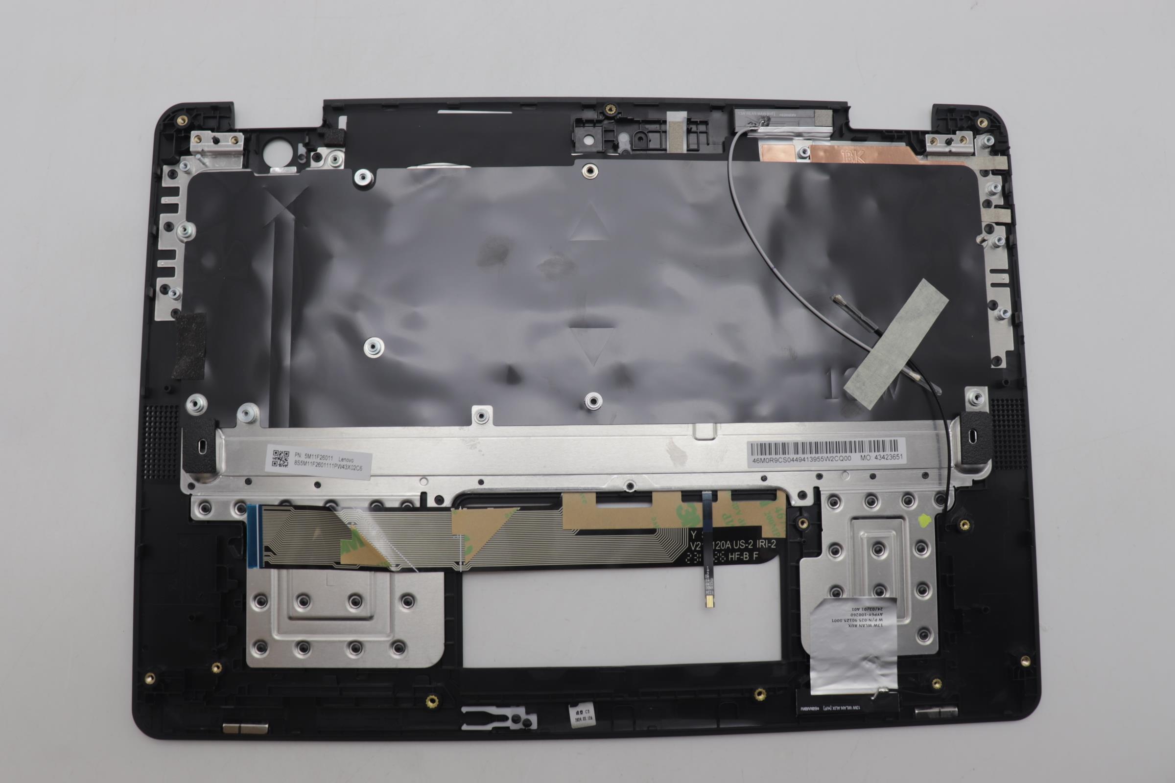 5M11F26011 - Original Lenovo Keyboard with Upper Cover (Palmrest), Backlight, English, with C Cov, WFC Sunrex