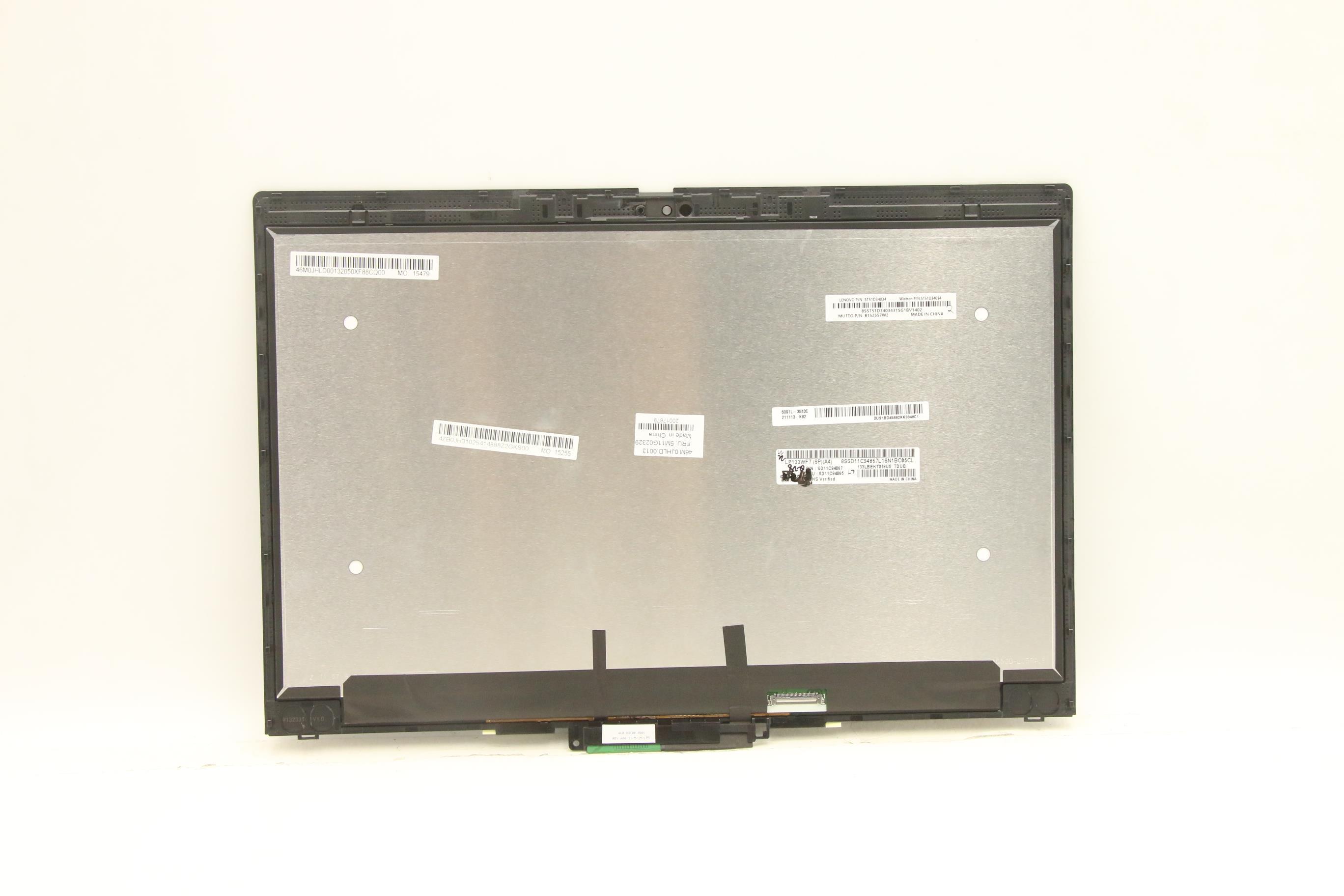 Lenovo Part  Original Lenovo LCD Module, 13.3", FHD, Touch, Glare, IPS, 300nit, w/IR Camera