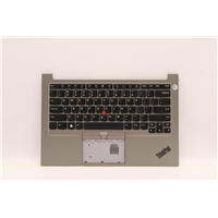 Lenovo ThinkPad E14 Gen 4 (21E3, 21E4) Laptops C-cover with keyboard - 5M11H26270