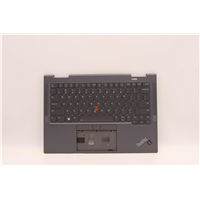 Lenovo ThinkPad X1 Yoga 7th Gen (21CD, 21CE) Laptop C-cover with keyboard - 5M11H45835