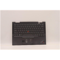 Lenovo ThinkPad X1 Yoga 7th Gen (21CD, 21CE) Laptop C-cover with keyboard - 5M11H45872