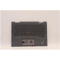 Lenovo ThinkPad X1 Yoga 7th Gen (21CD, 21CE) Laptop C-cover with keyboard - 5M11H45873