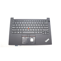 Lenovo ThinkPad E14 Gen 4 (21E3, 21E4) Laptops C-cover with keyboard - 5M11H58705