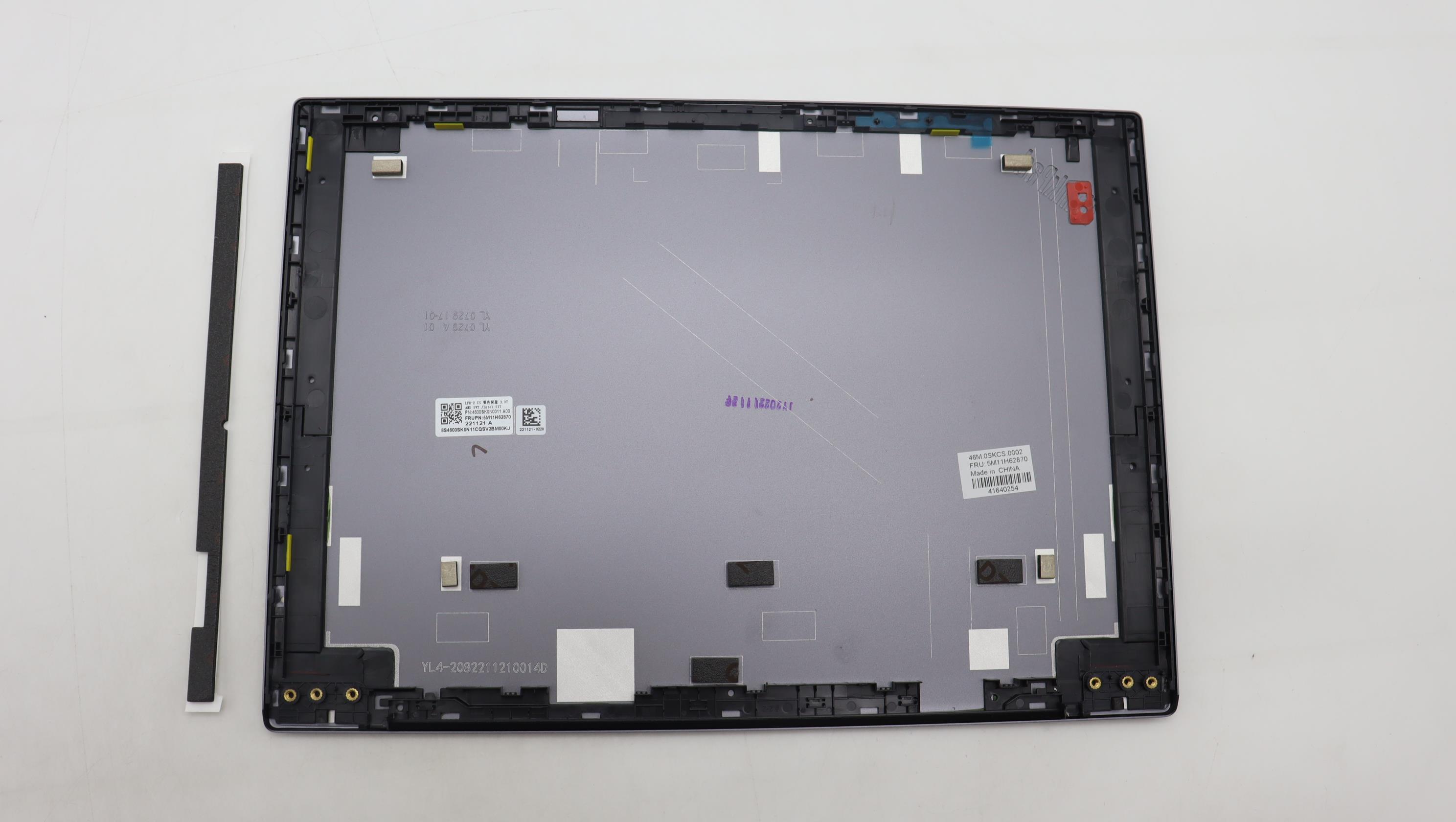 5M11H62870 - Original Lenovo MECH_ASM FR MECH_ASM A COVER CS 3.0T SG