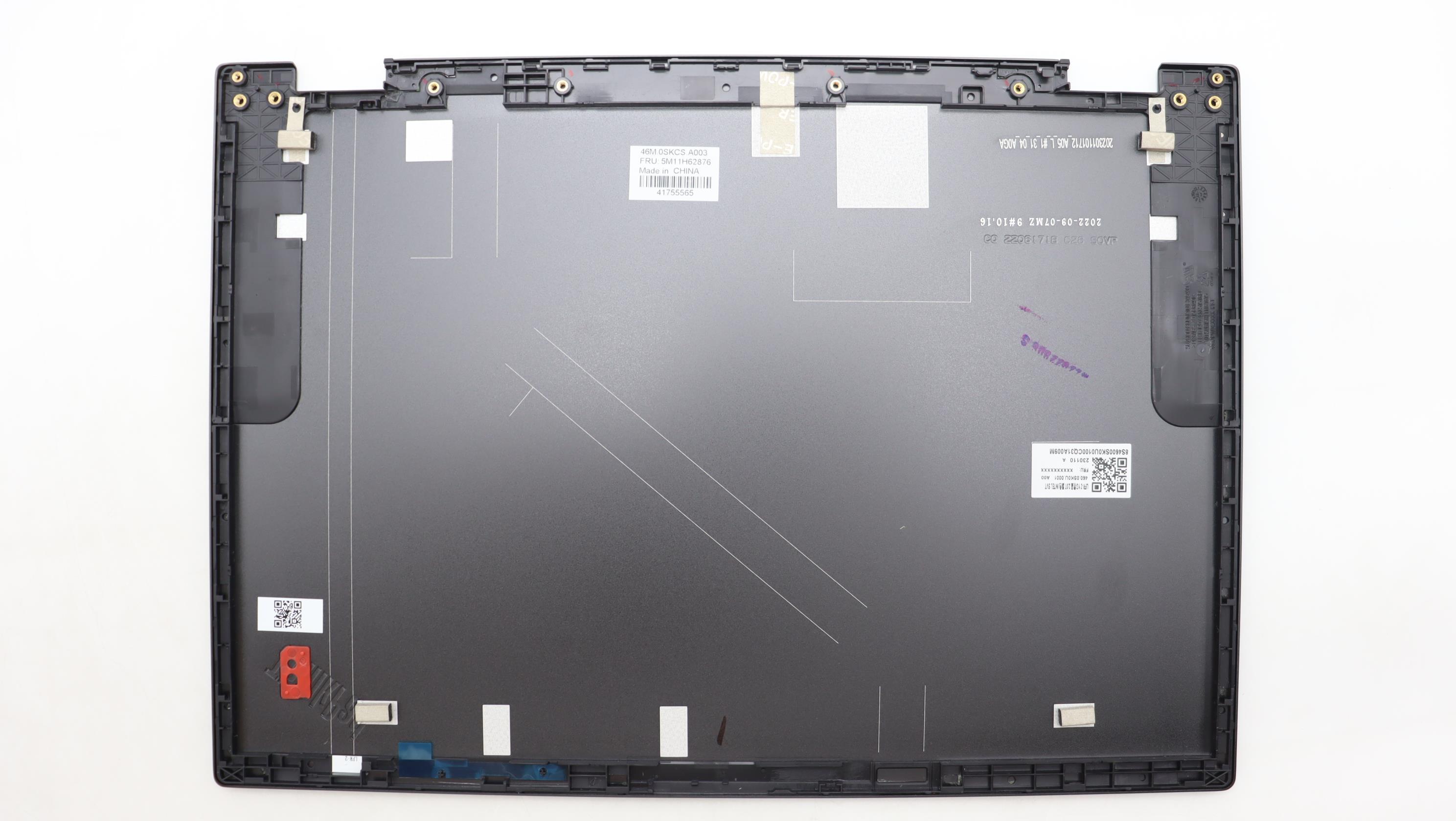 5M11H62876 - Original Lenovo MECH_ASM FR MECH_ASM A COVER YG 2.0T BK